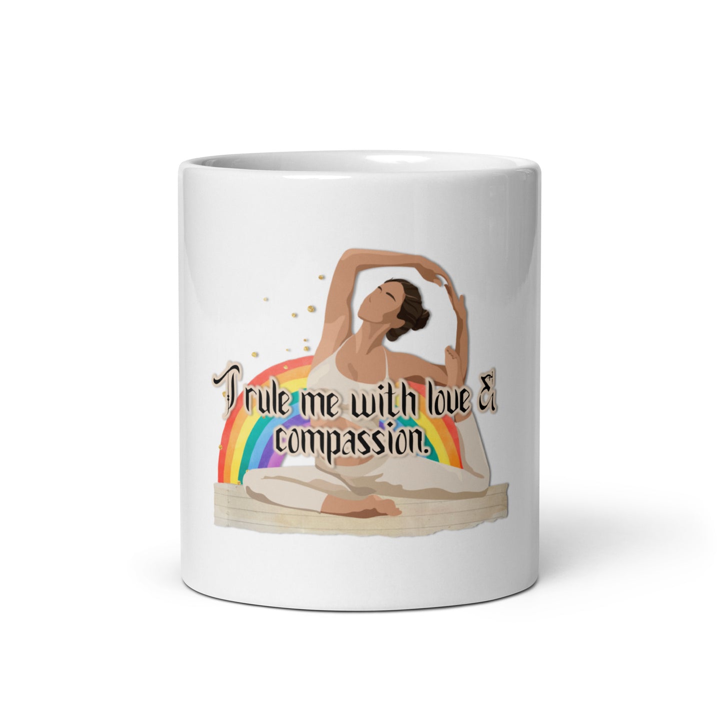 Affirmation #1 White Glossy Mug