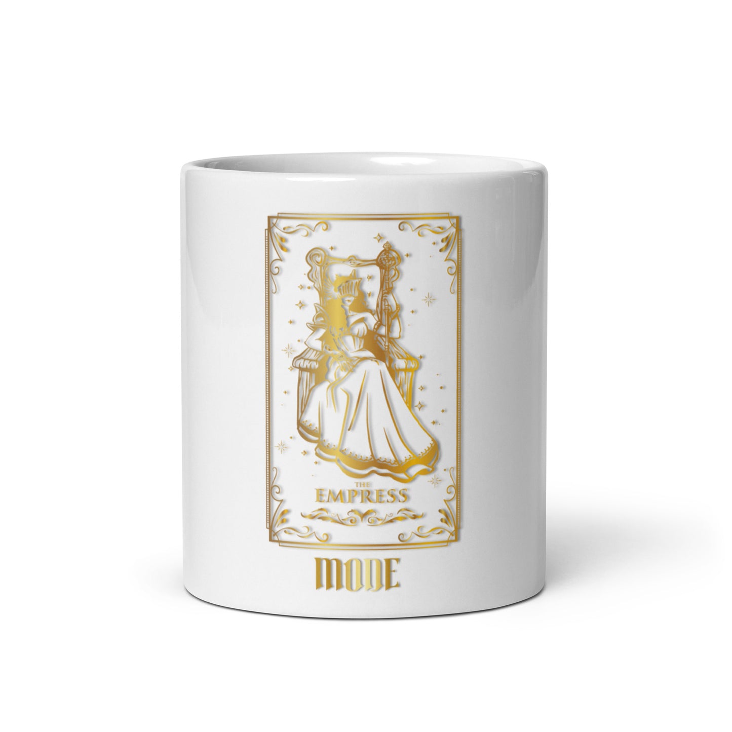 Empress (Gold) White Glossy Mug