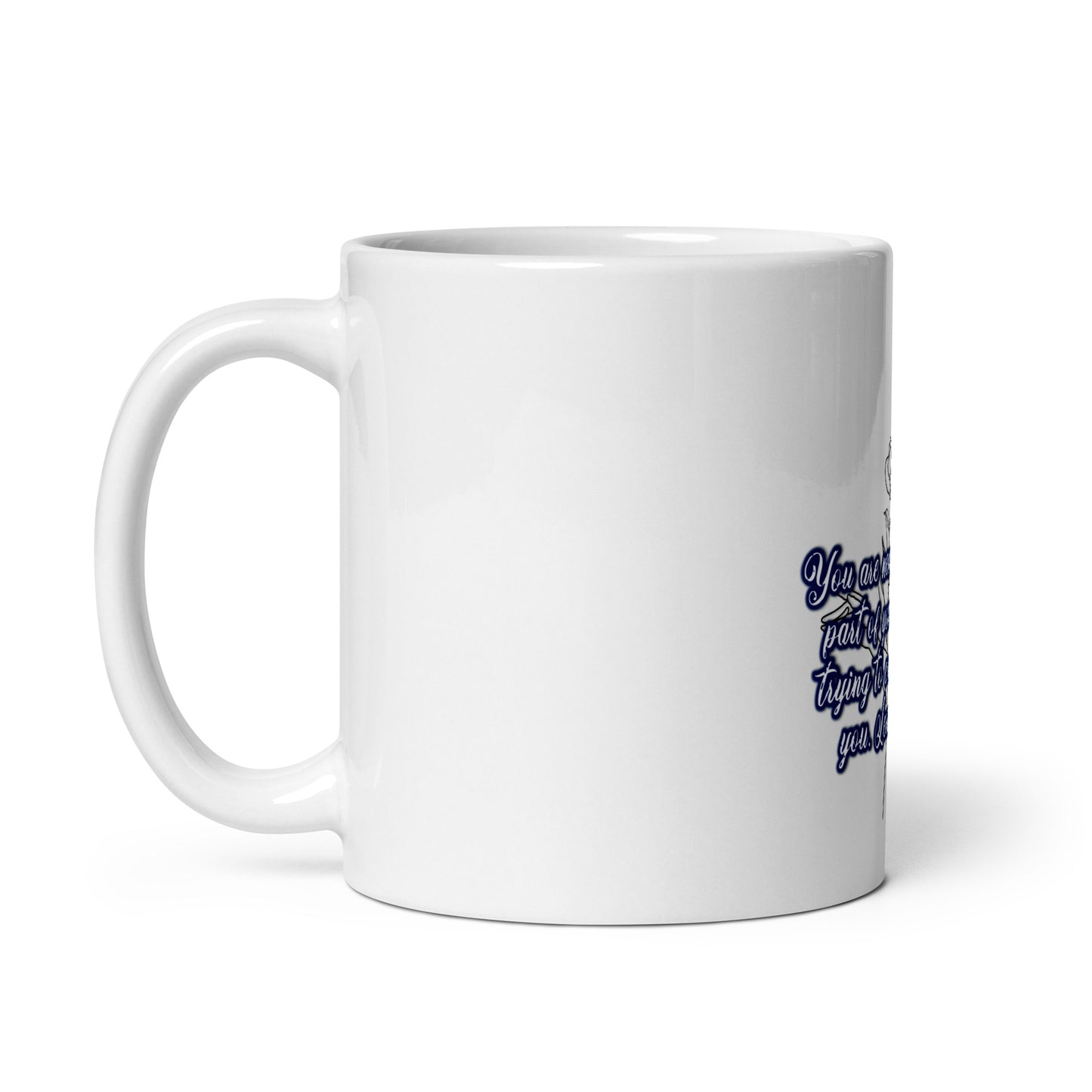 Learn To Listen #2 White Glossy Mug
