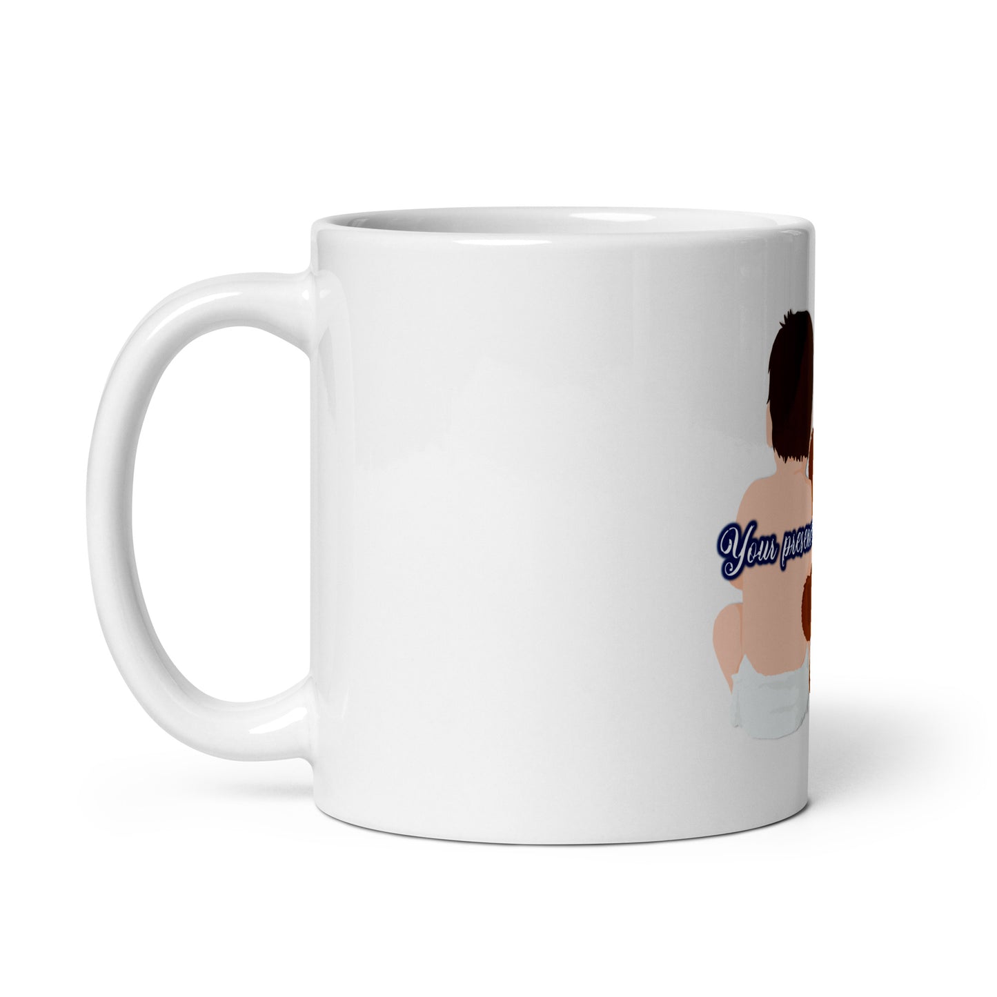 Enough #2 White Glossy Mug