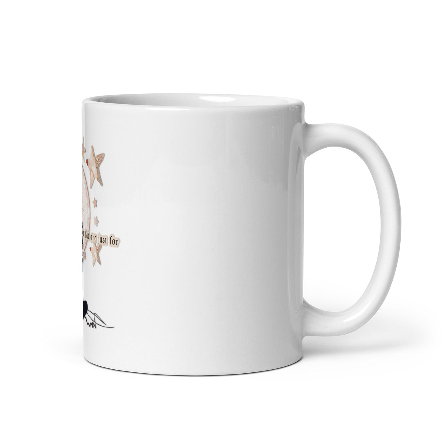 Just For You White Glossy Mug