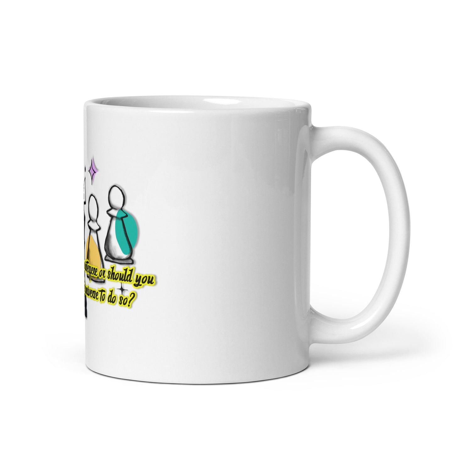 Highest Good #3 White Glossy Mug
