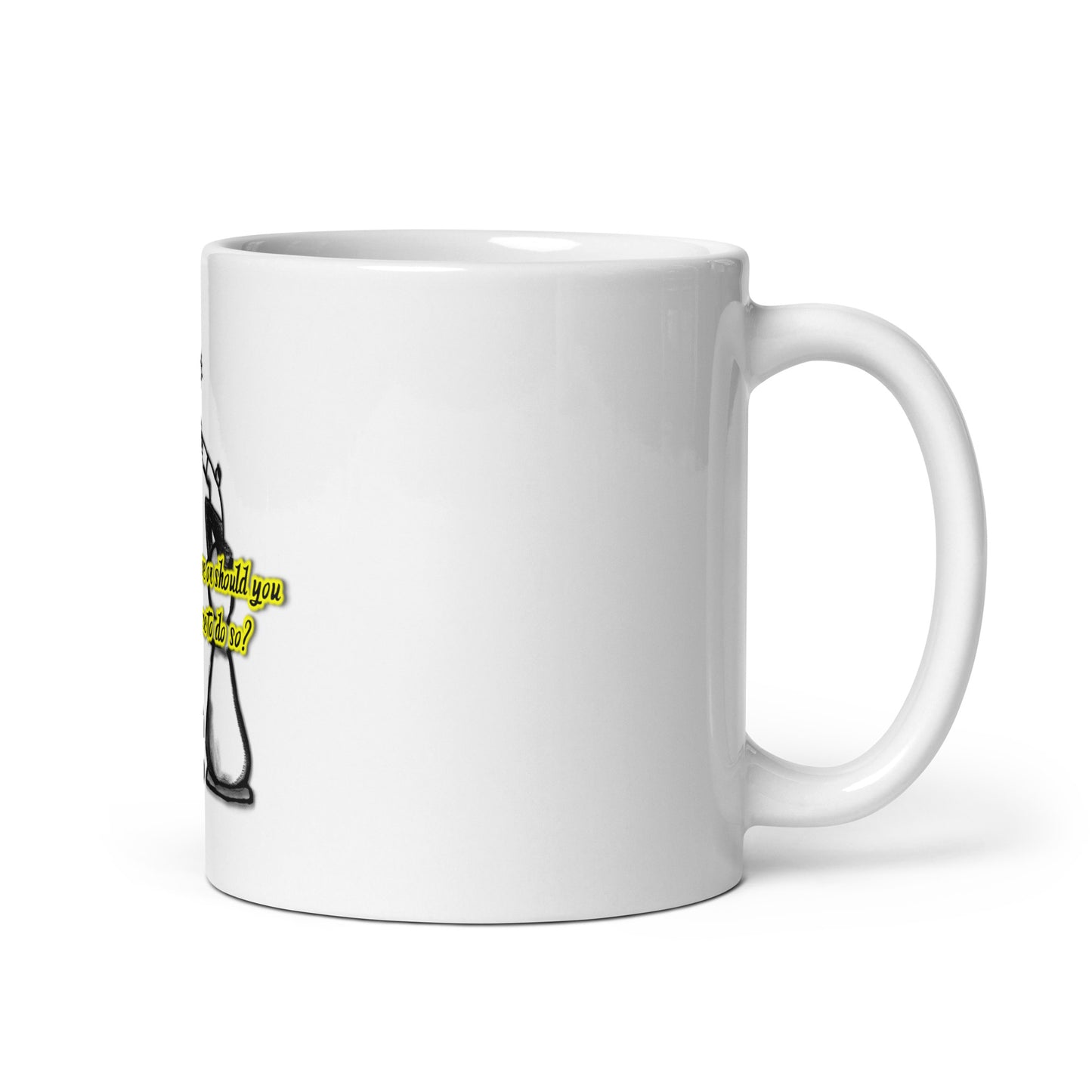 Highest Good #4 White Glossy Mug