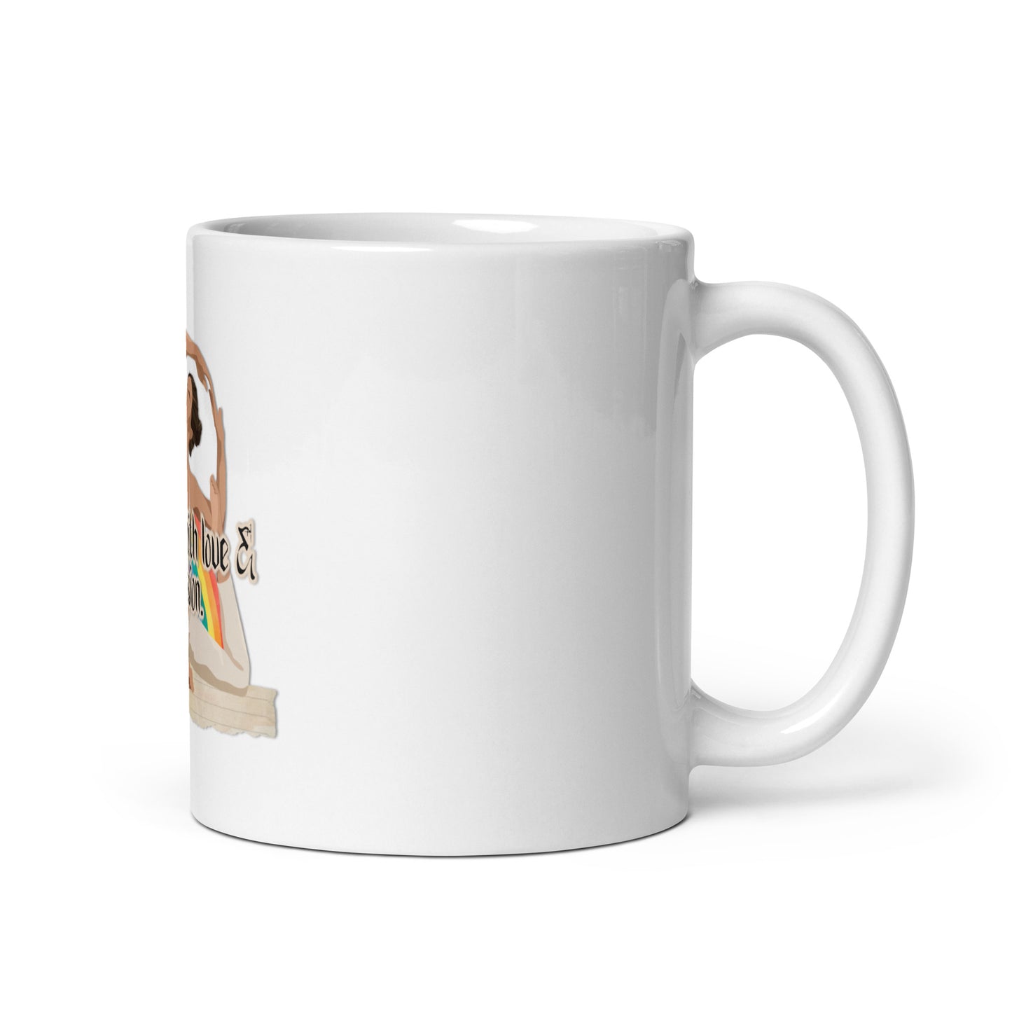 Affirmation #1 White Glossy Mug