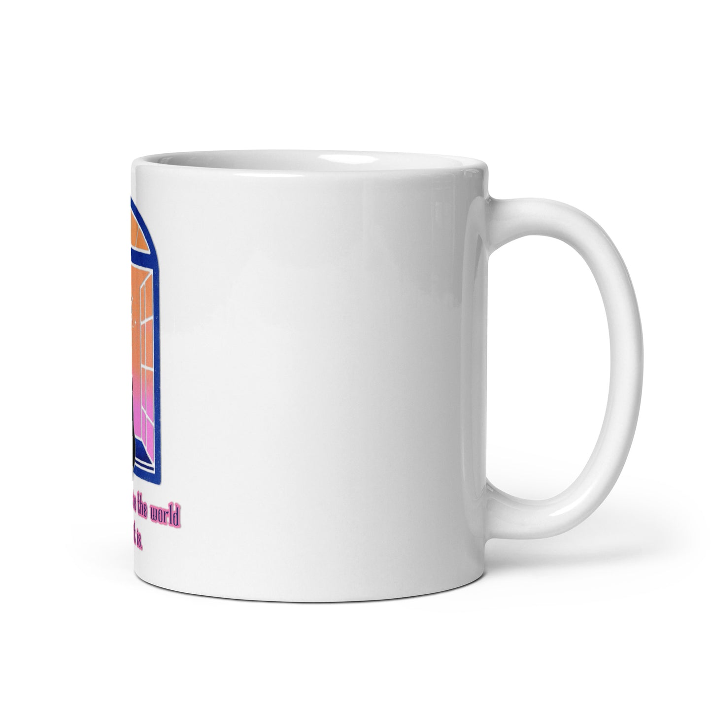 Your Window White Glossy Mug