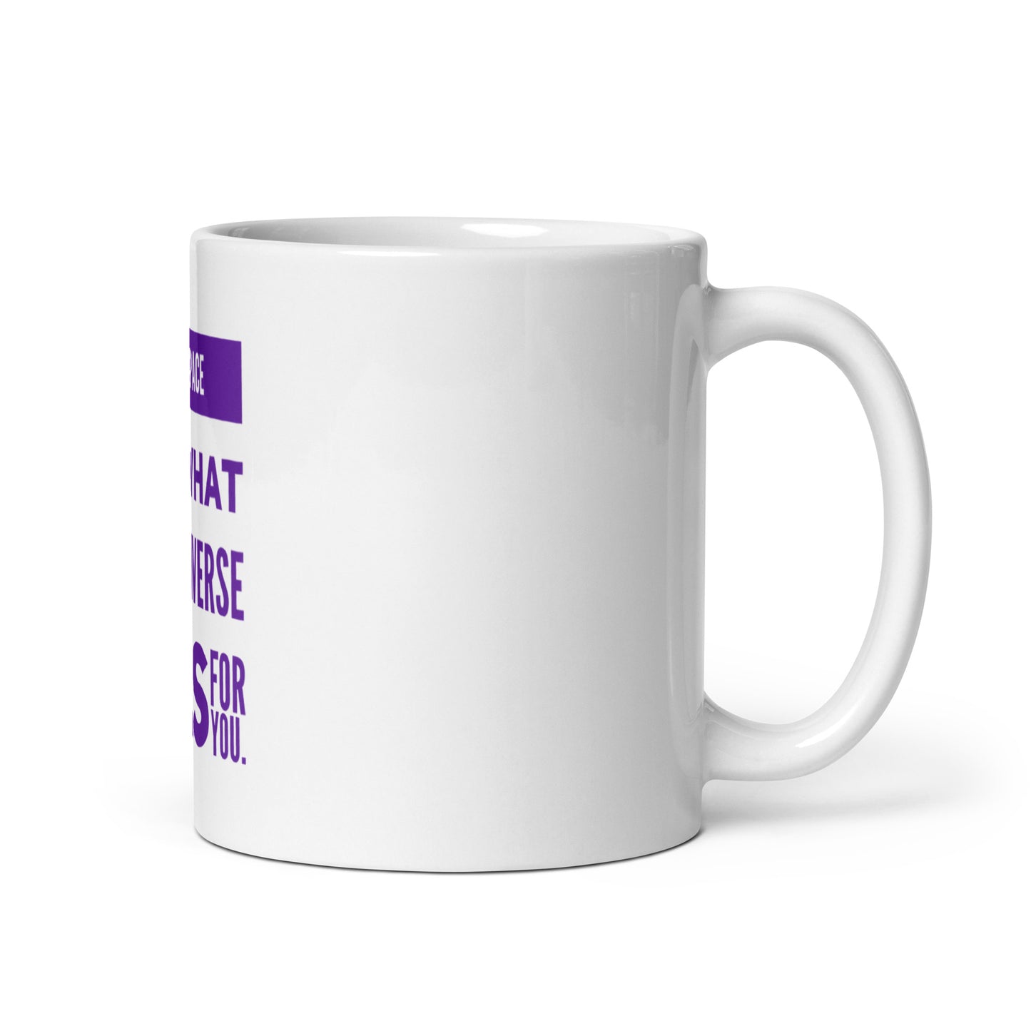 Hold Space #2 White Glossy Mug