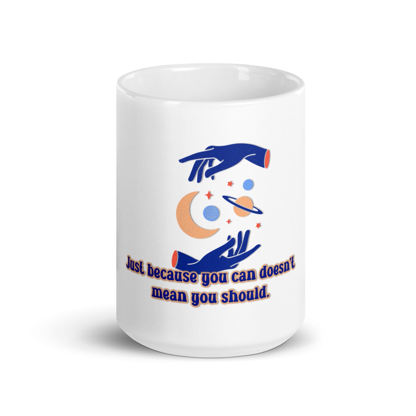 Choices #1 White Glossy Mug