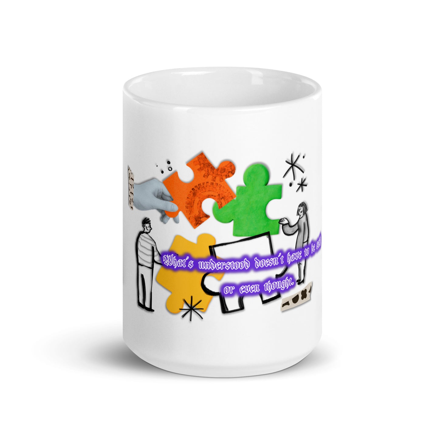 Awareness #2 White Glossy Mug