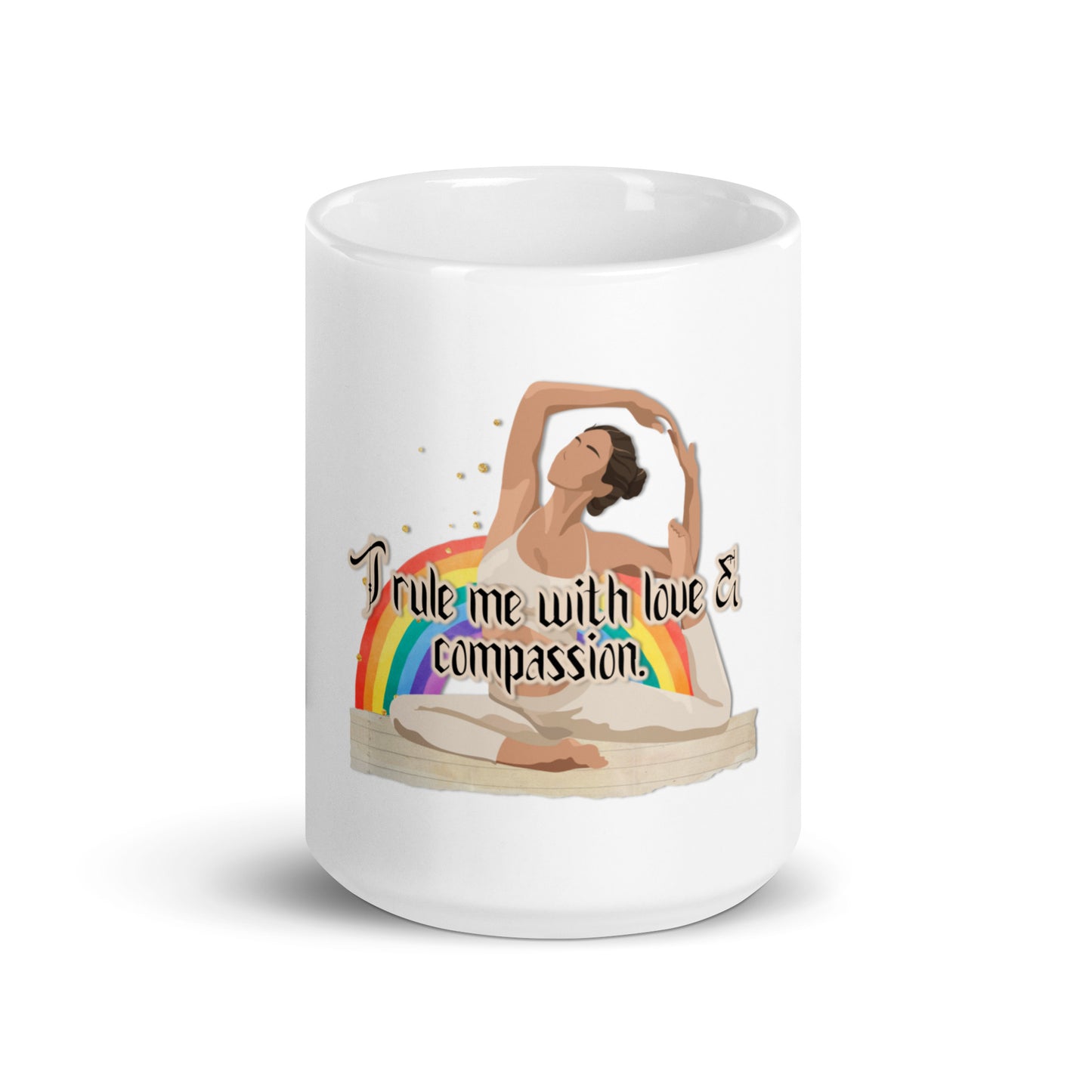 Affirmation #1 White Glossy Mug