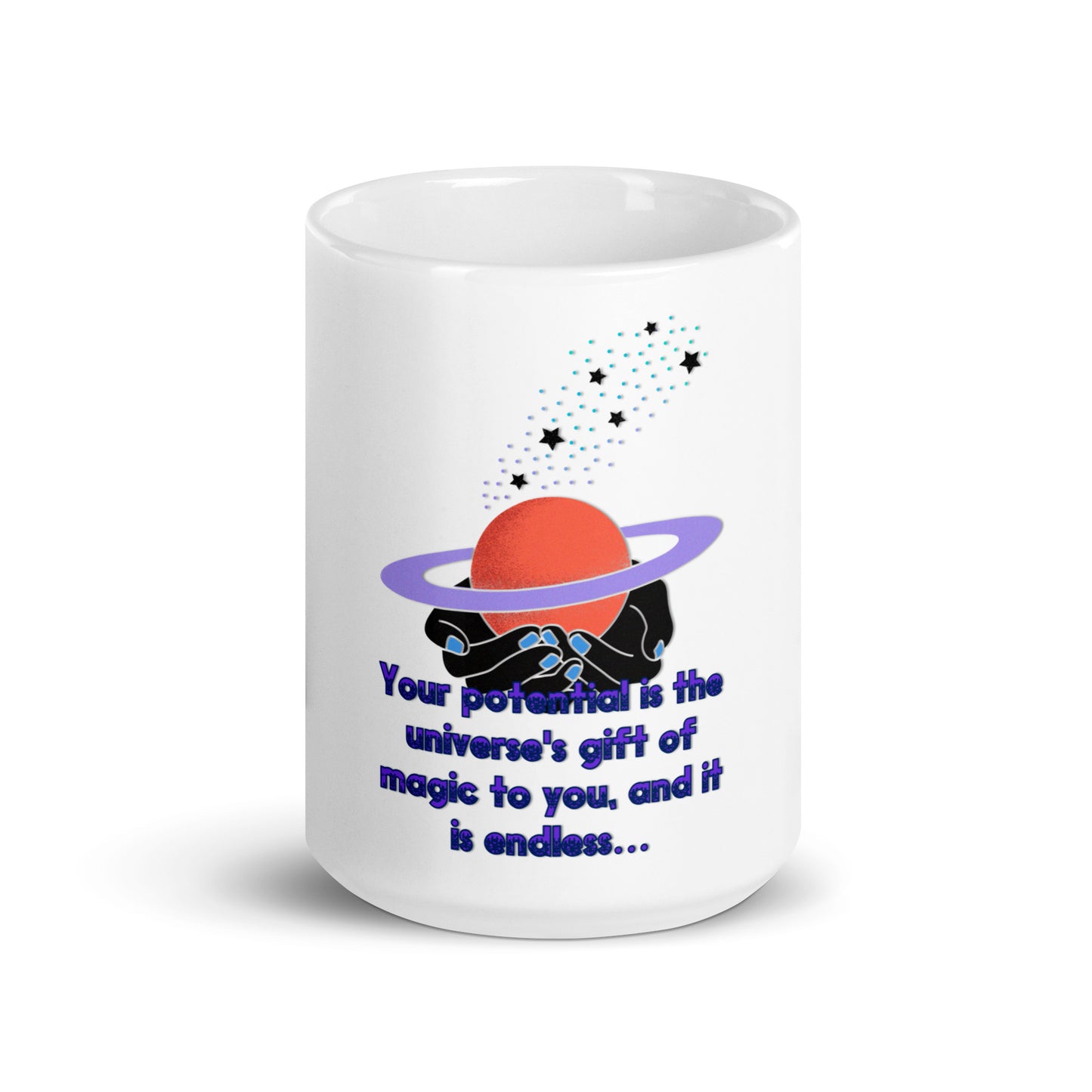 Endless Potential White Glossy Mug