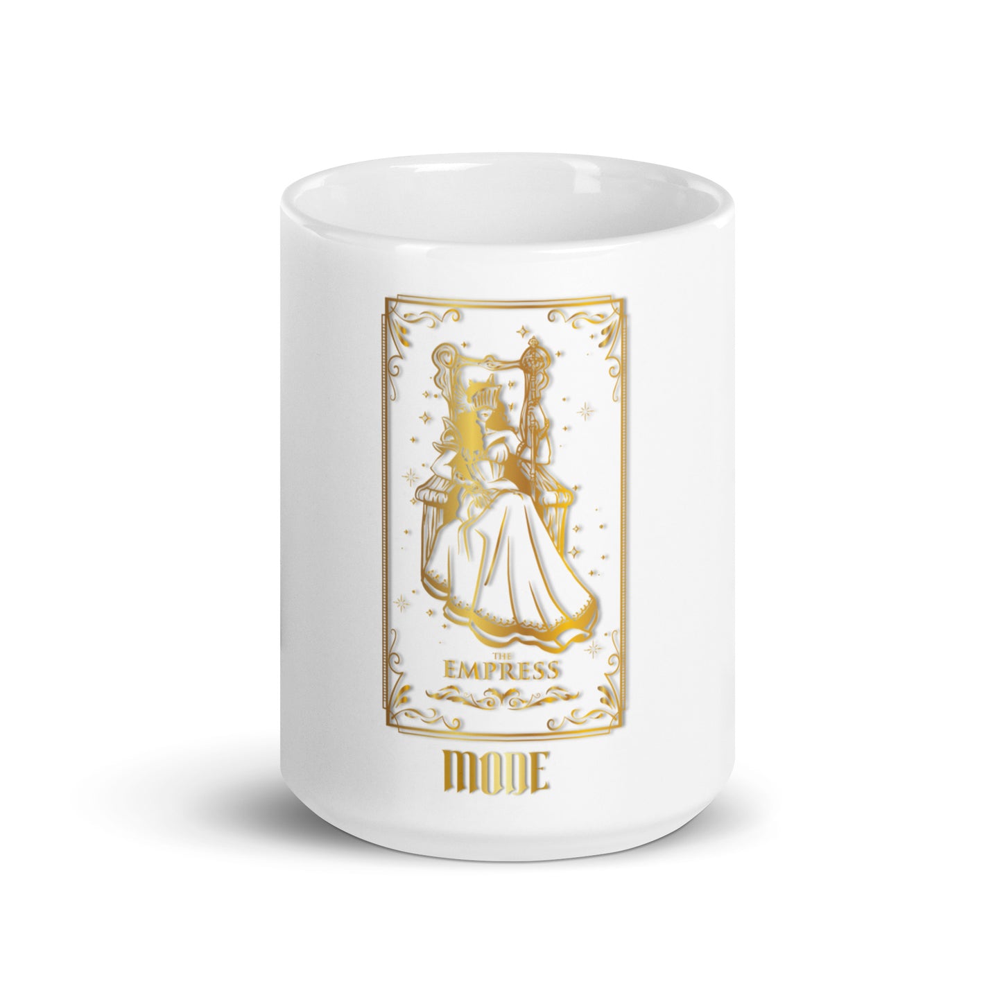Empress (Gold) White Glossy Mug