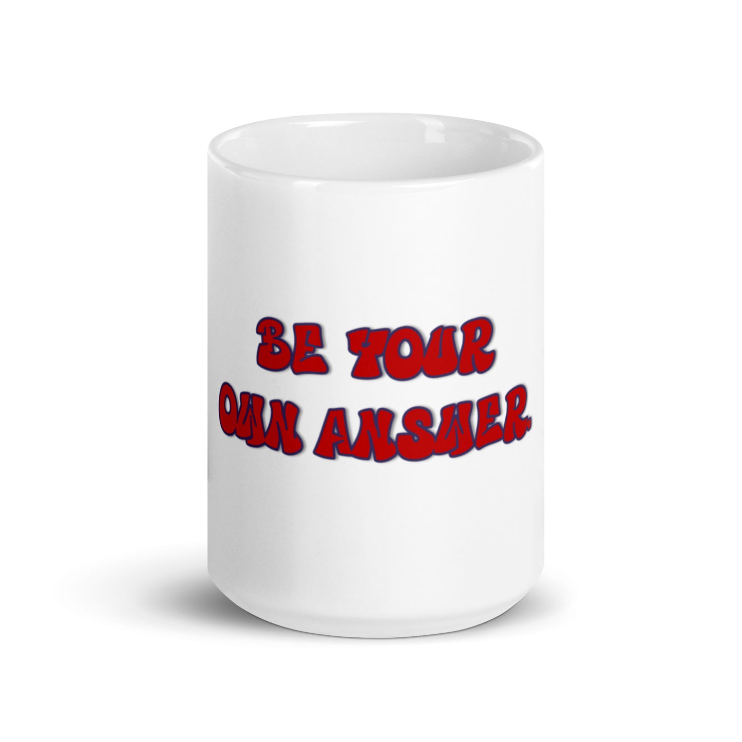 The Answer #1 White Glossy Mug