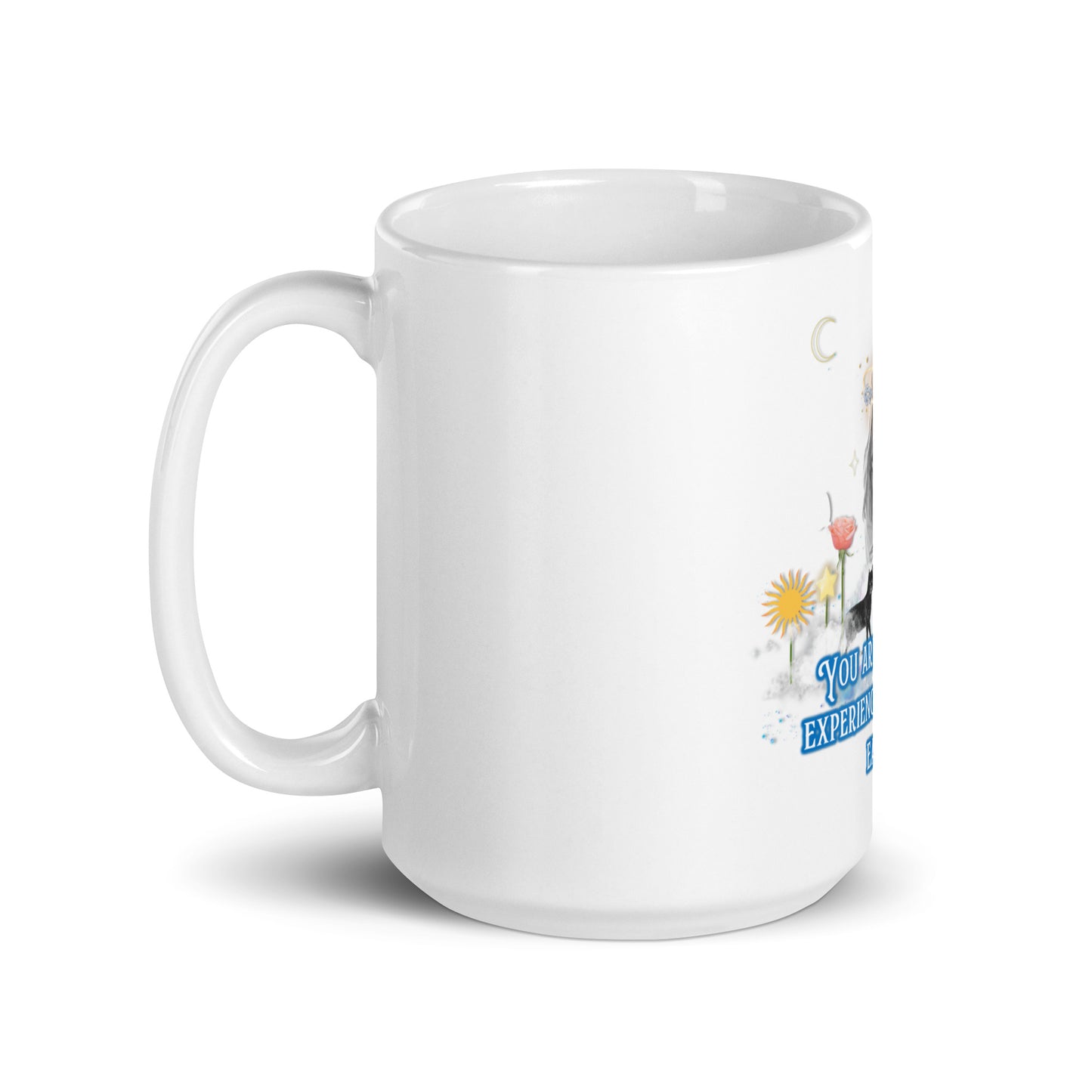 Paradise White Glossy Mug