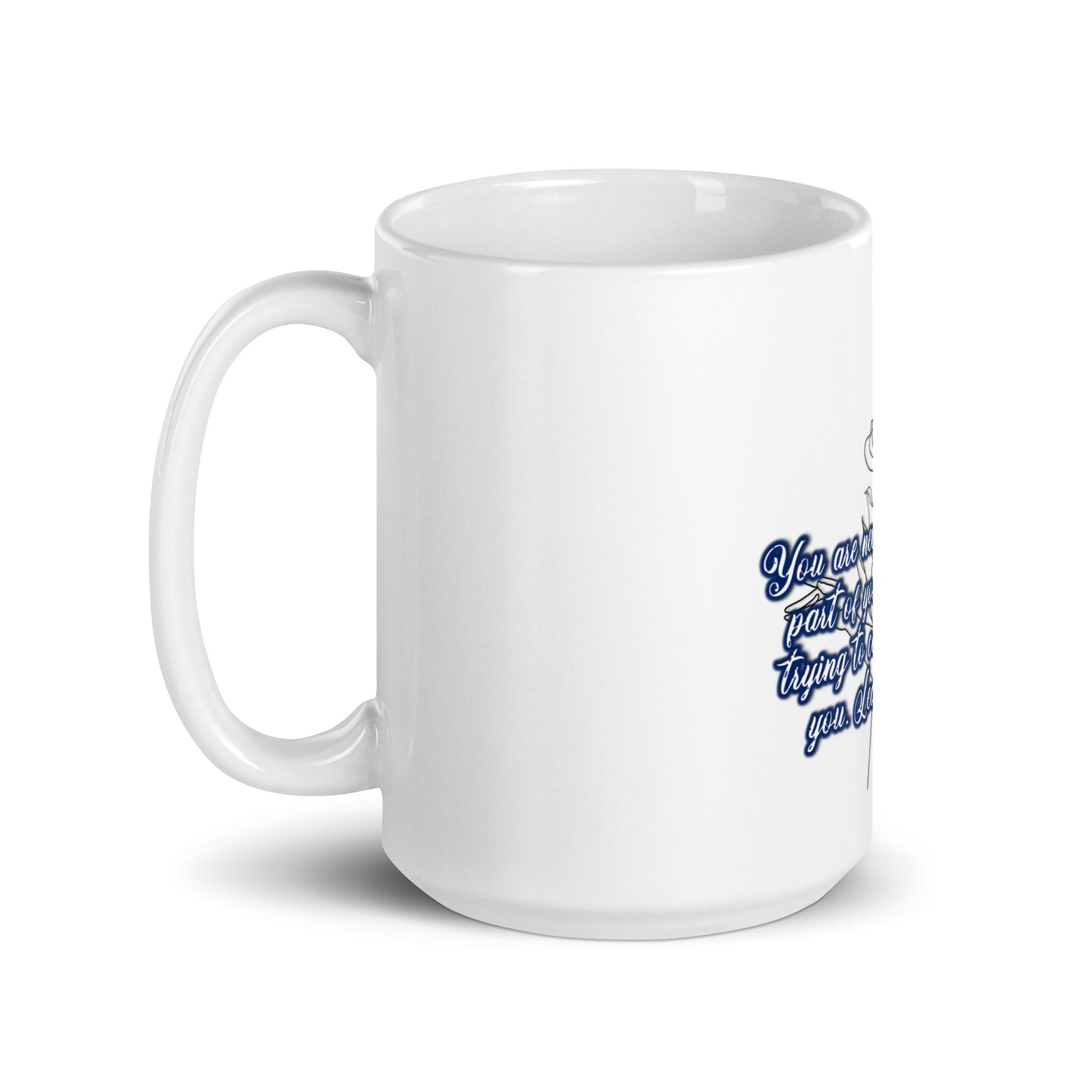 Learn To Listen #2 White Glossy Mug