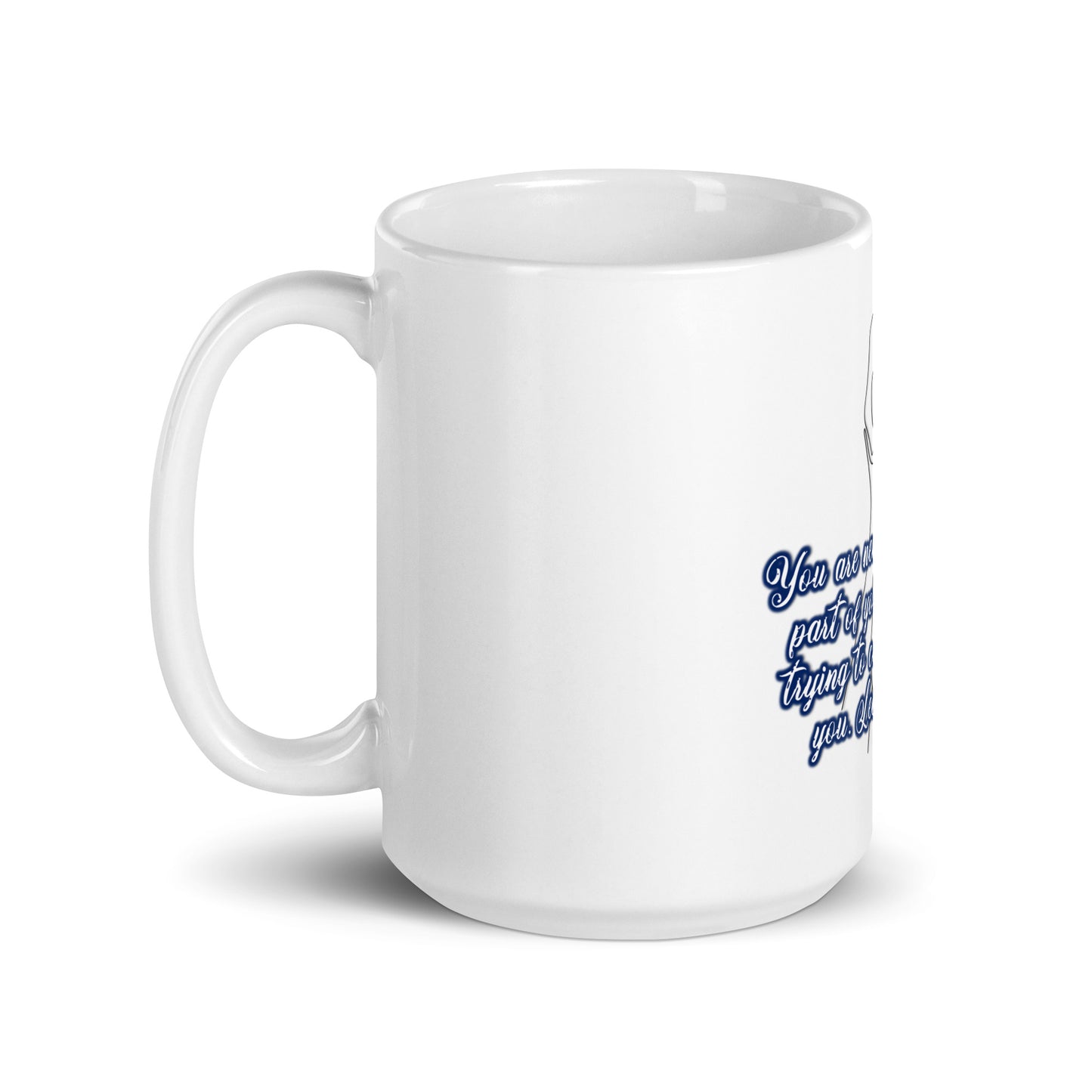 Learn To Listen #1 White Glossy Mug