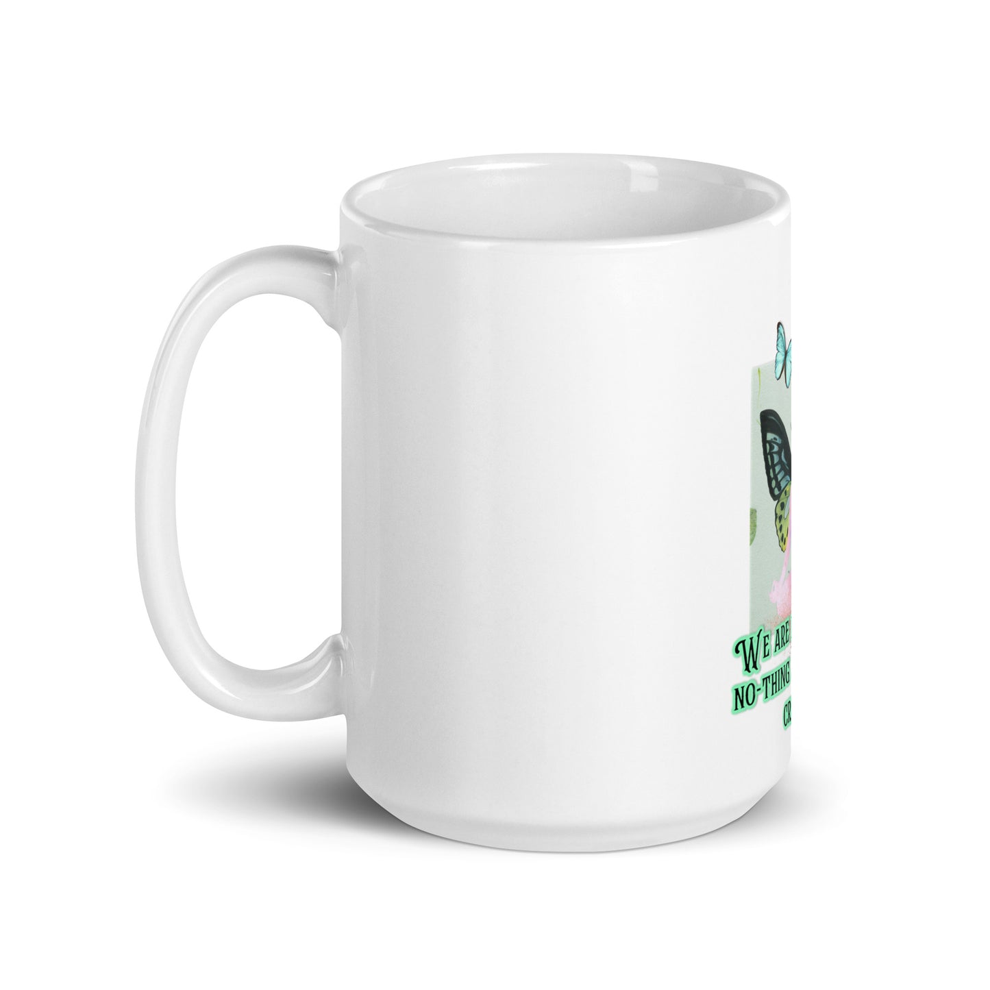 In Their Image White Glossy Mug