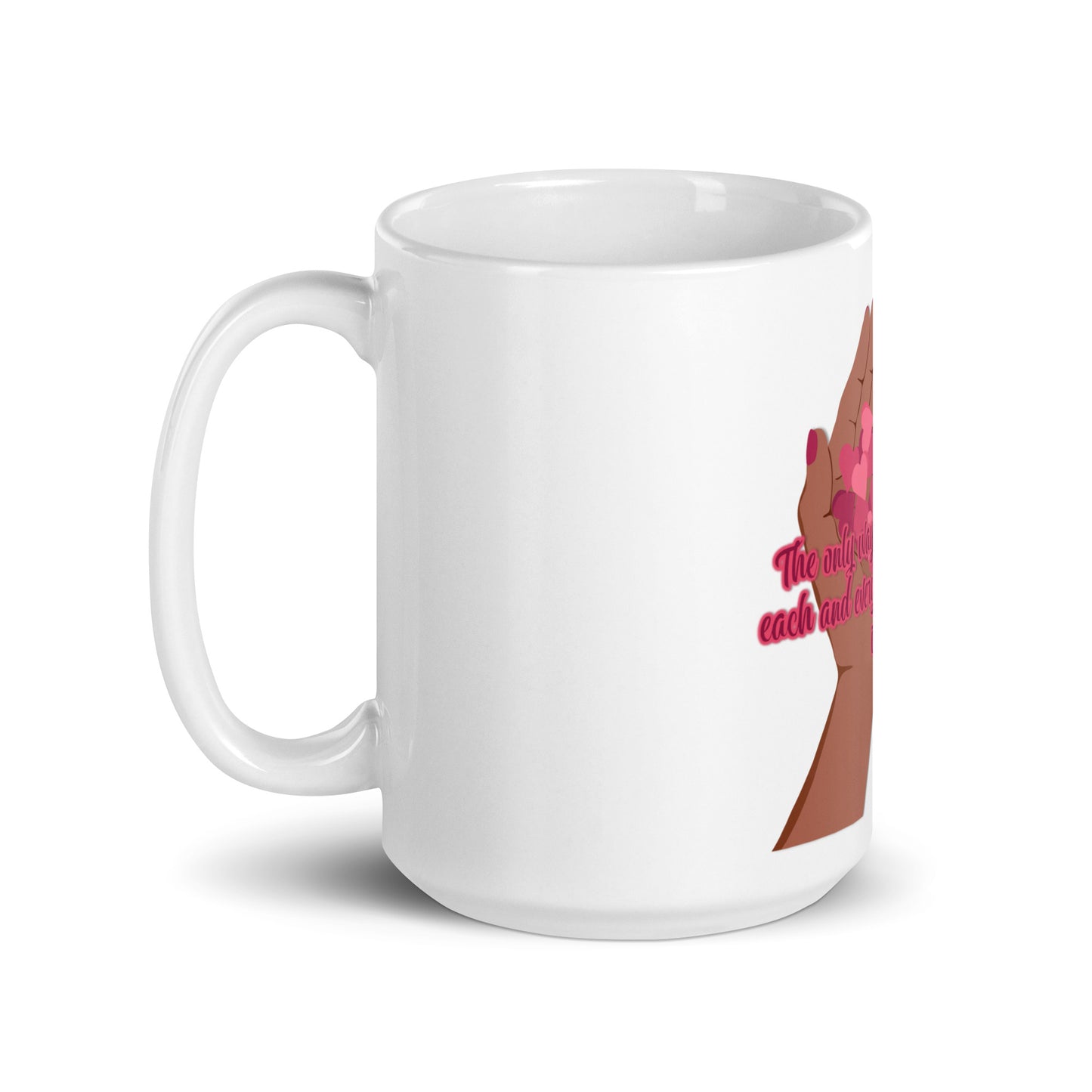 Each & Every #1 White Glossy Mug