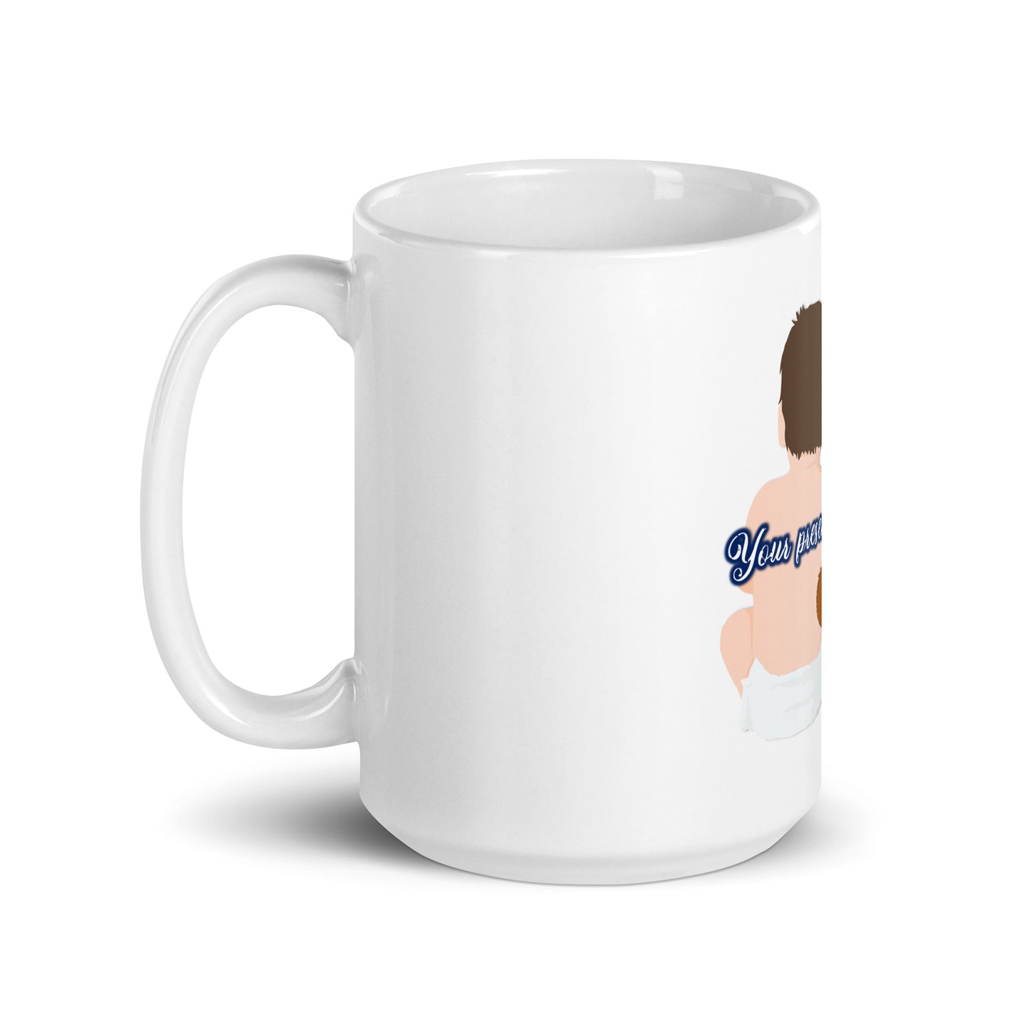Enough #2 White Glossy Mug