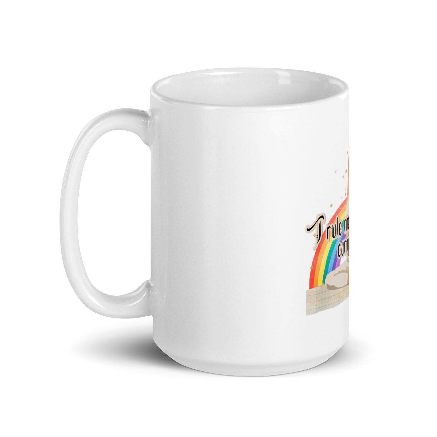 Affirmation #1 White Glossy Mug