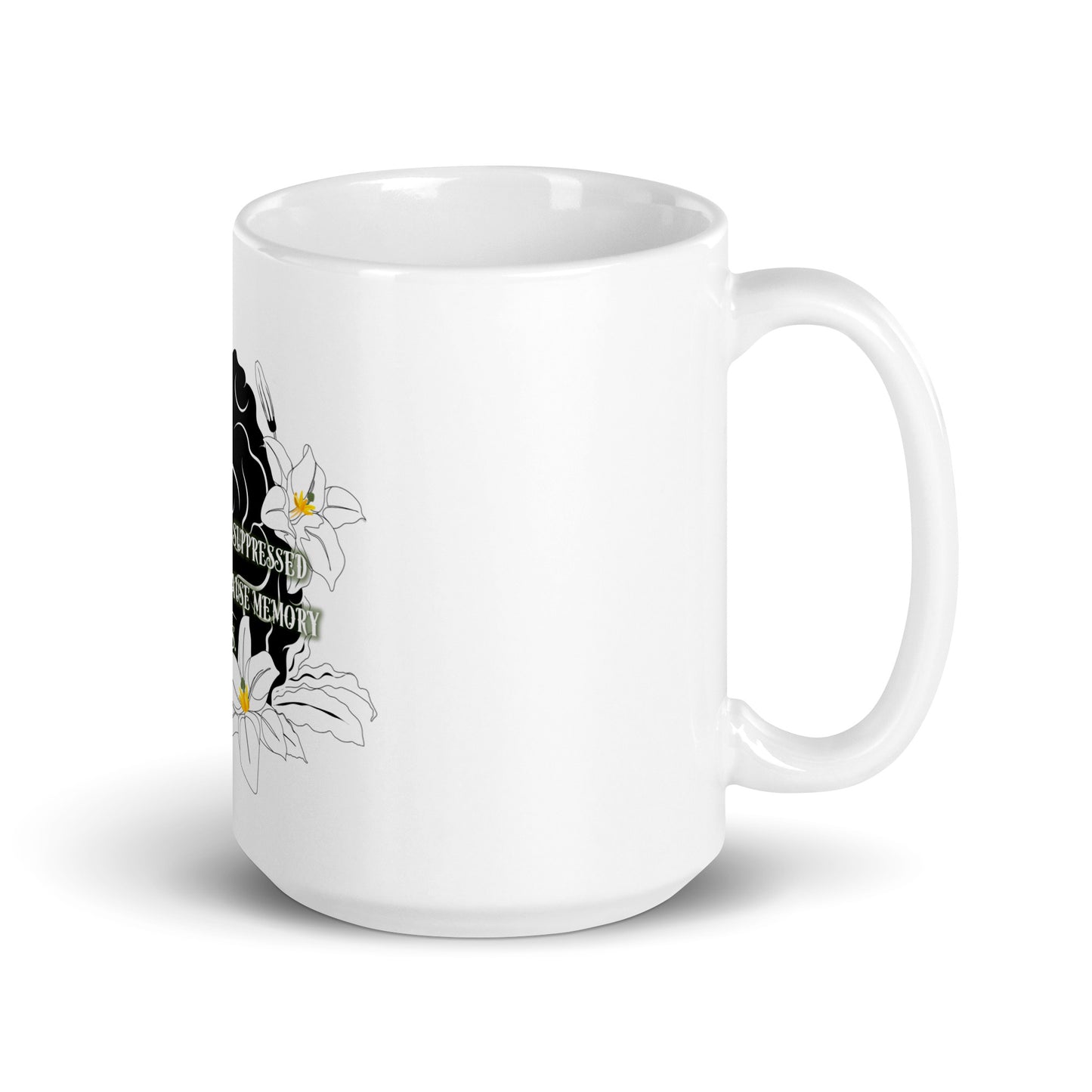 Memory White Glossy Mug