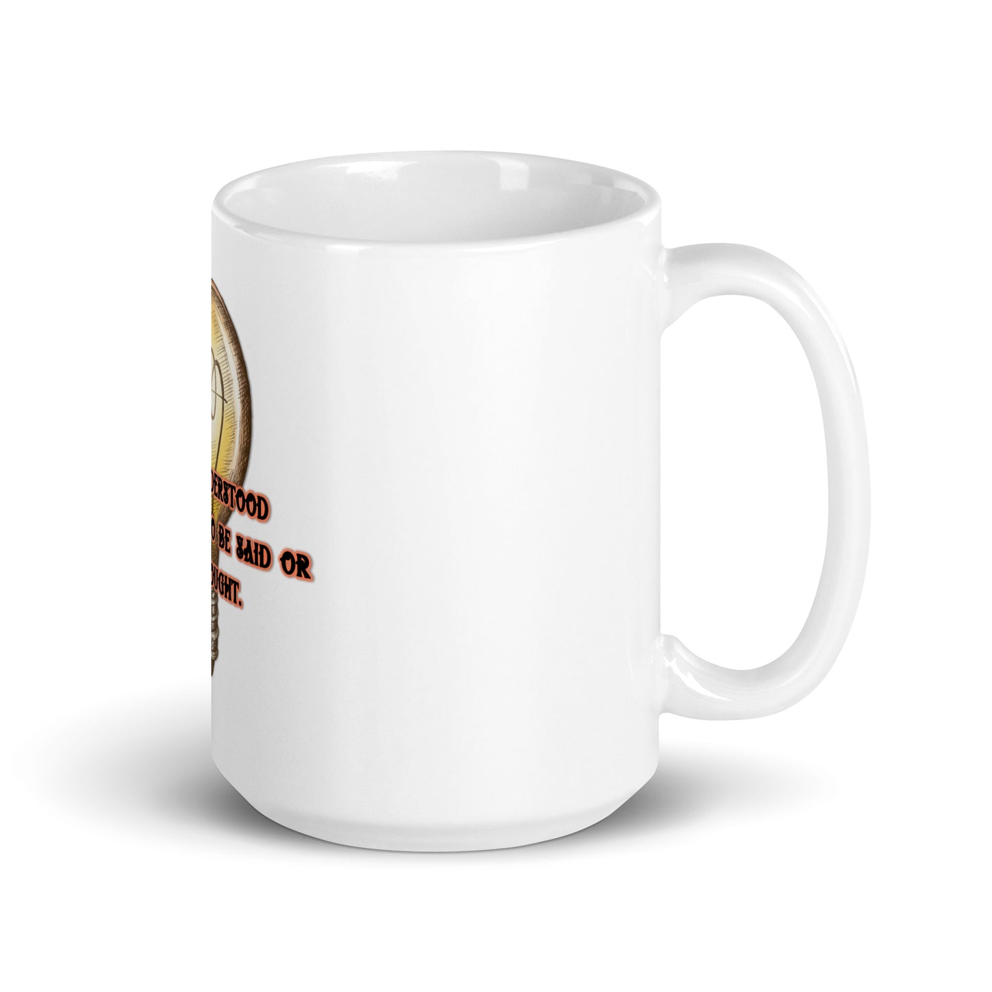 Lightbulb #3 White Glossy Mug