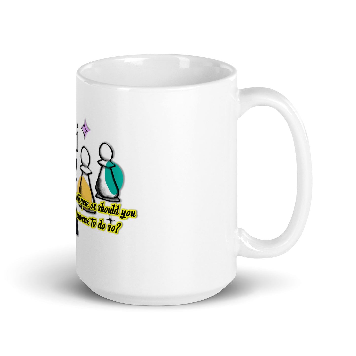 Highest Good #3 White Glossy Mug