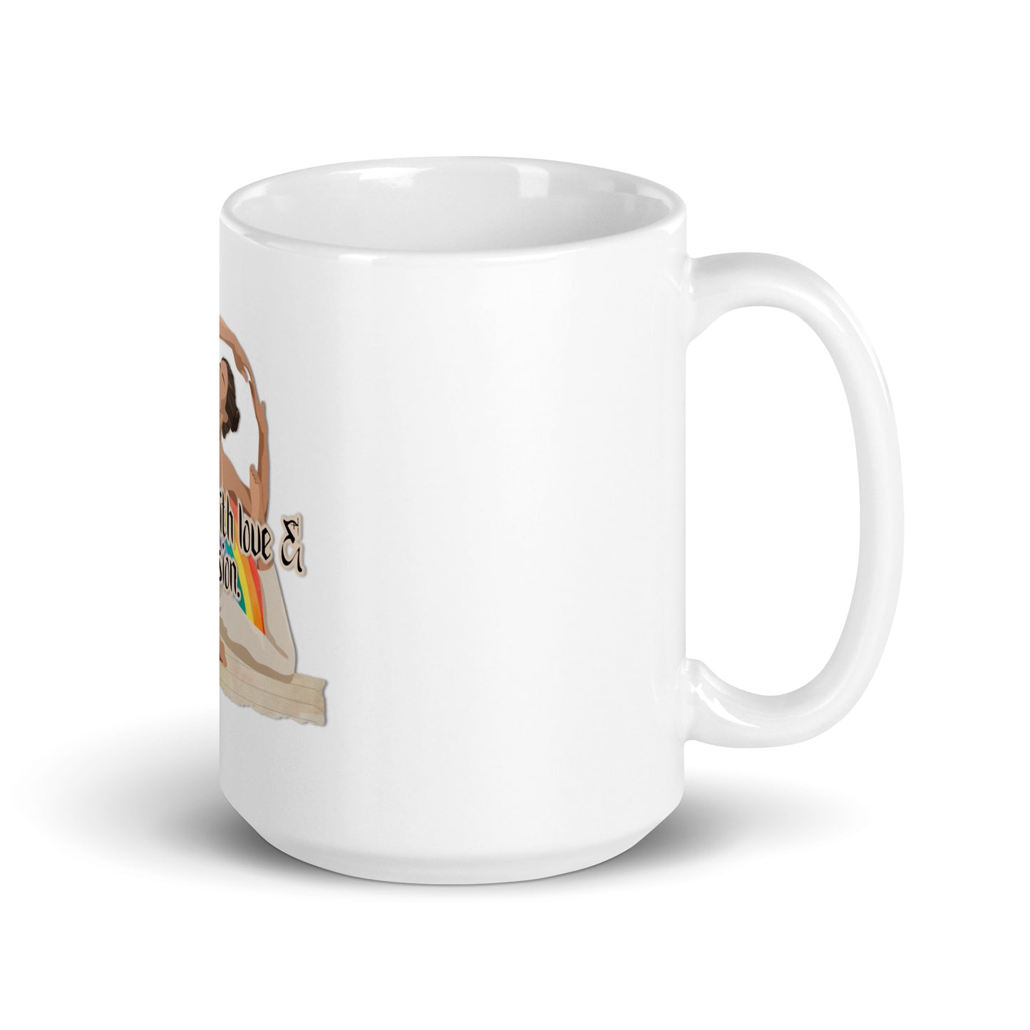 Affirmation #1 White Glossy Mug