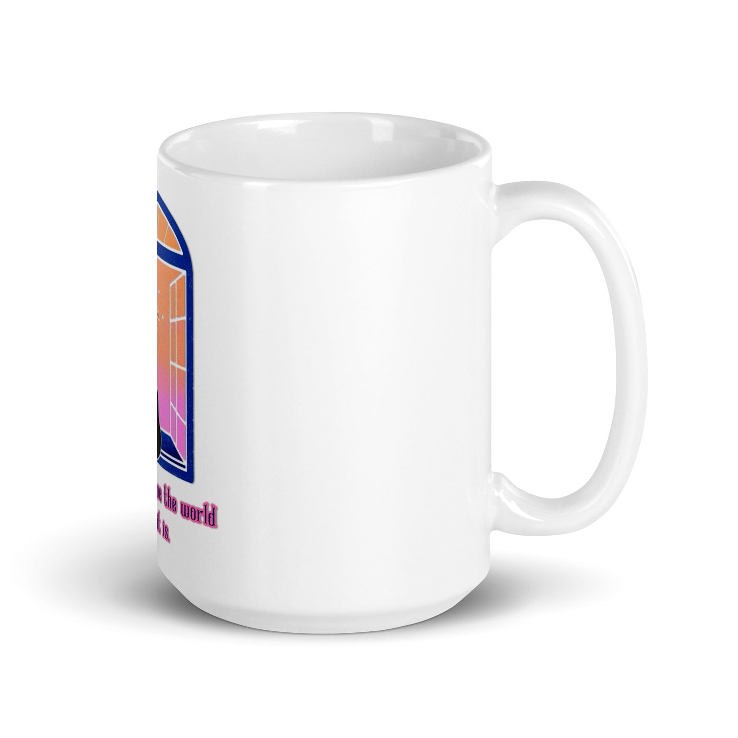 Your Window White Glossy Mug