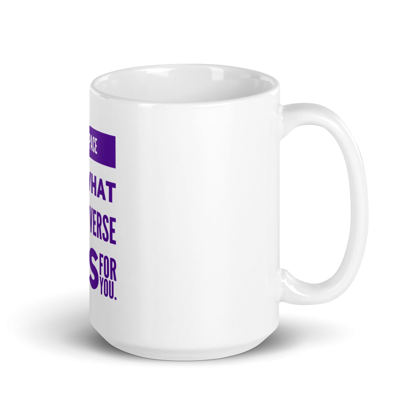 Hold Space #2 White Glossy Mug