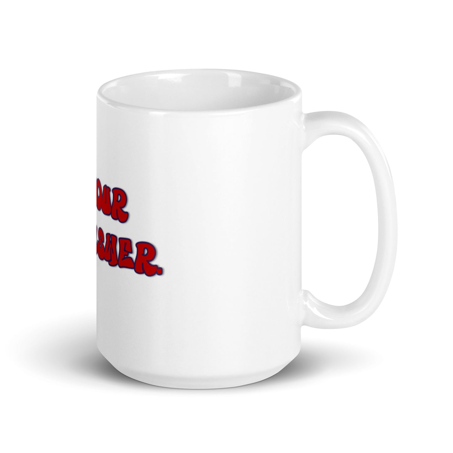 The Answer #1 White Glossy Mug