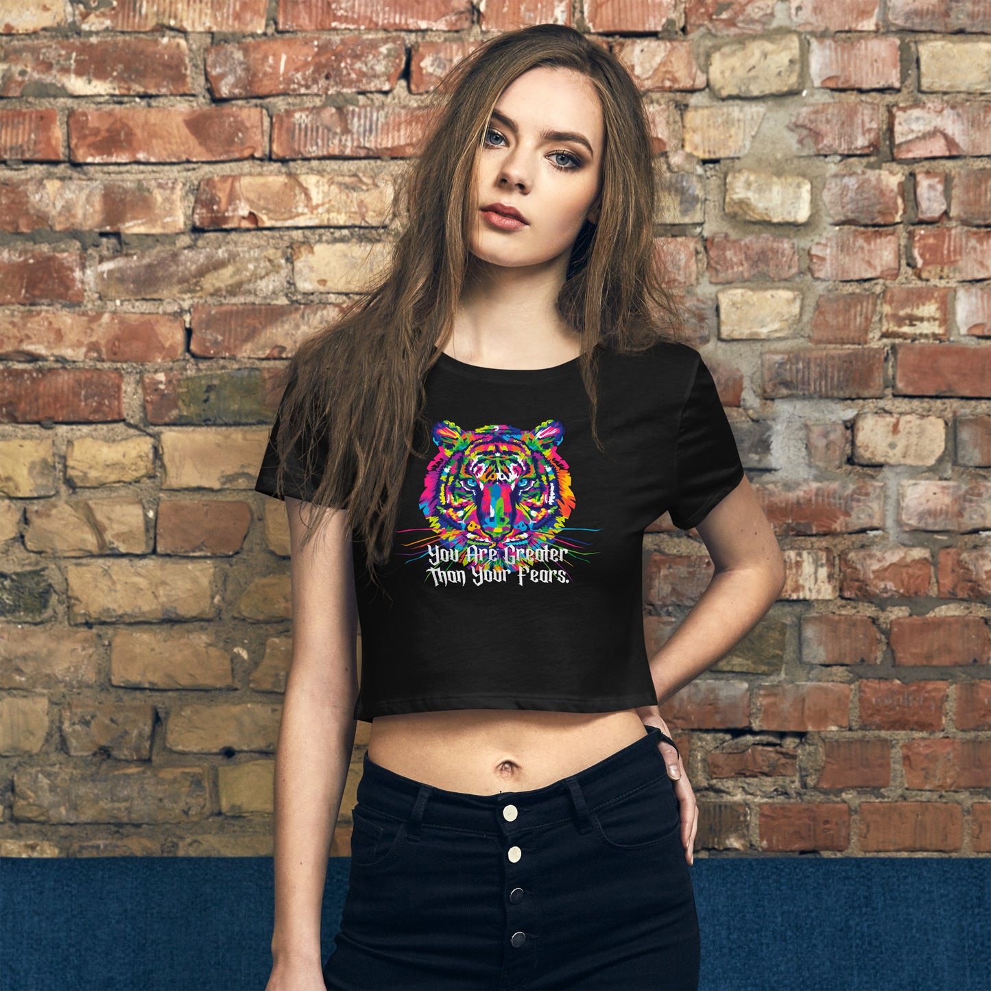 Tiger Women’s Crop Tee