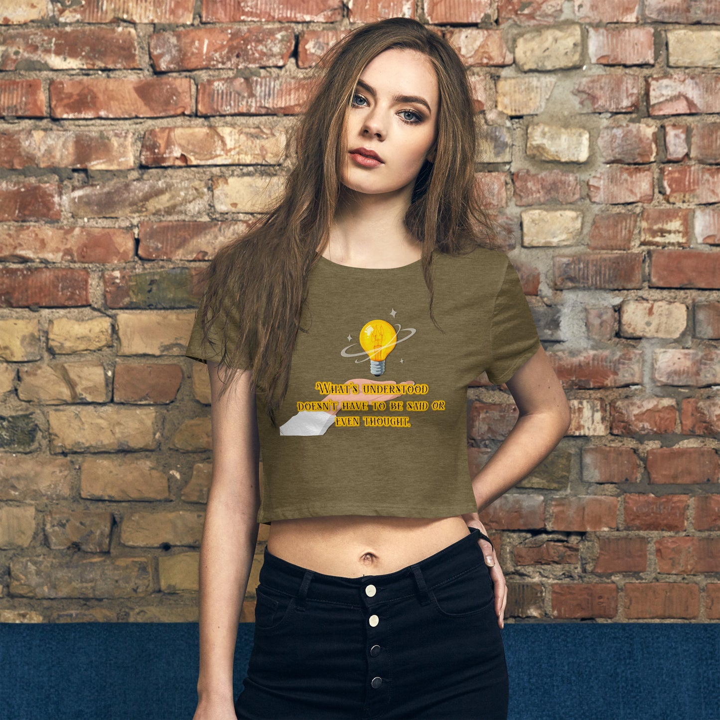 Lightbulb #2 Women’s Crop Tee