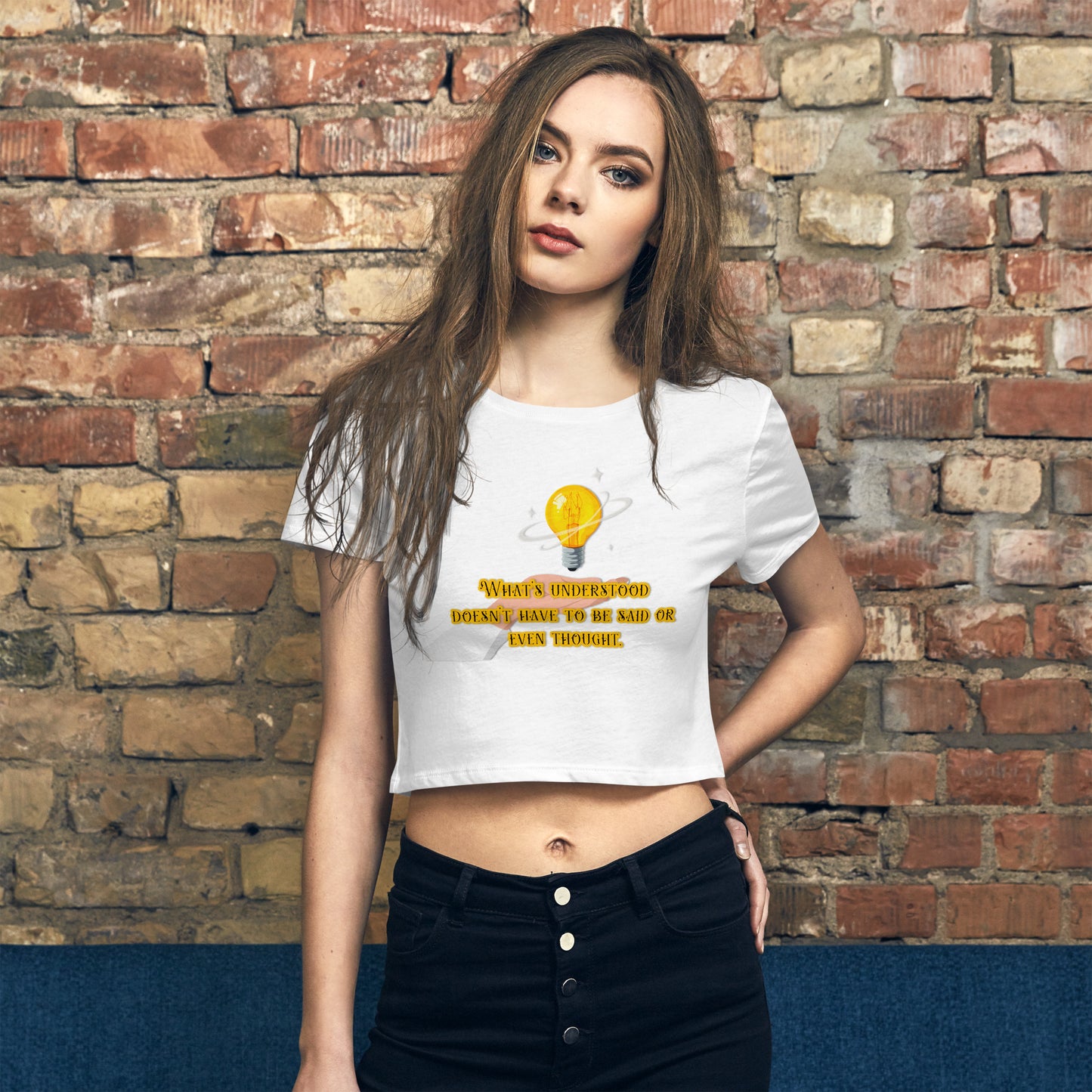 Lightbulb #2 Women’s Crop Tee
