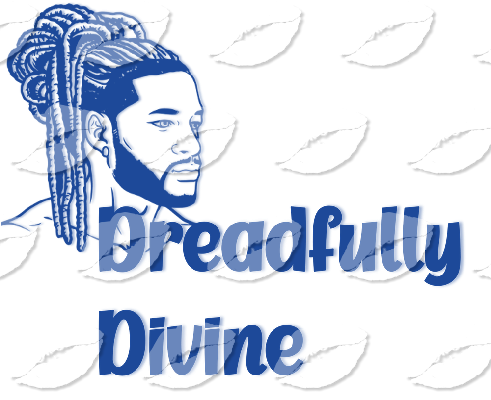 Dreadfully Divine Man (Blue) – In A Word Merch