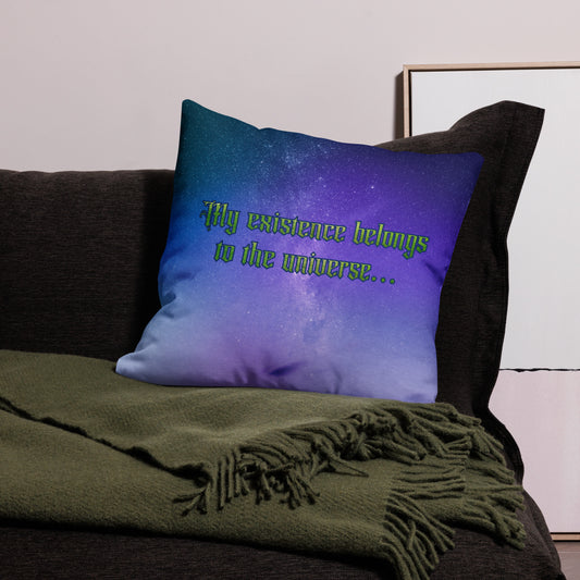 My Existence Premium Pillow