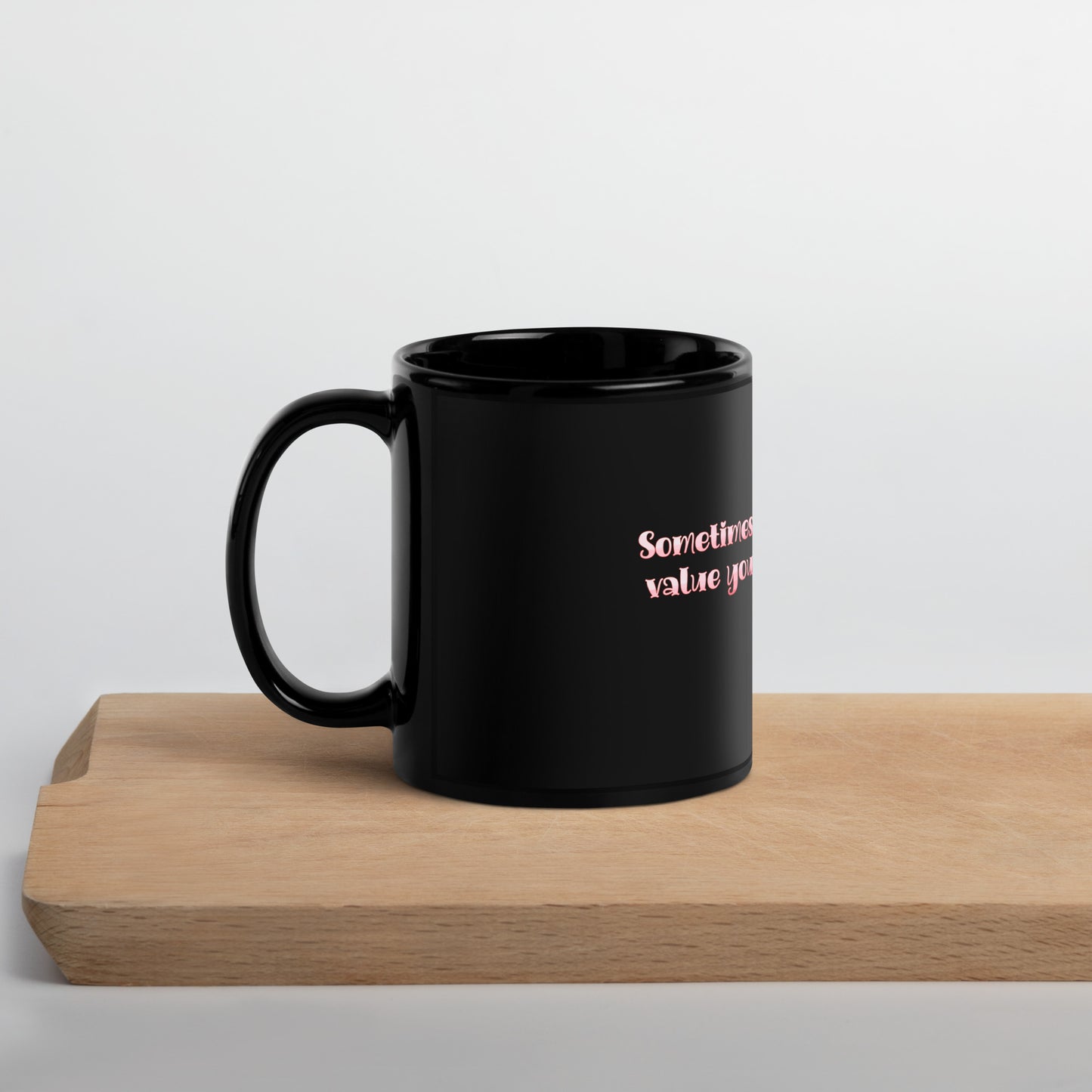 It Takes Practice Black Glossy Mug