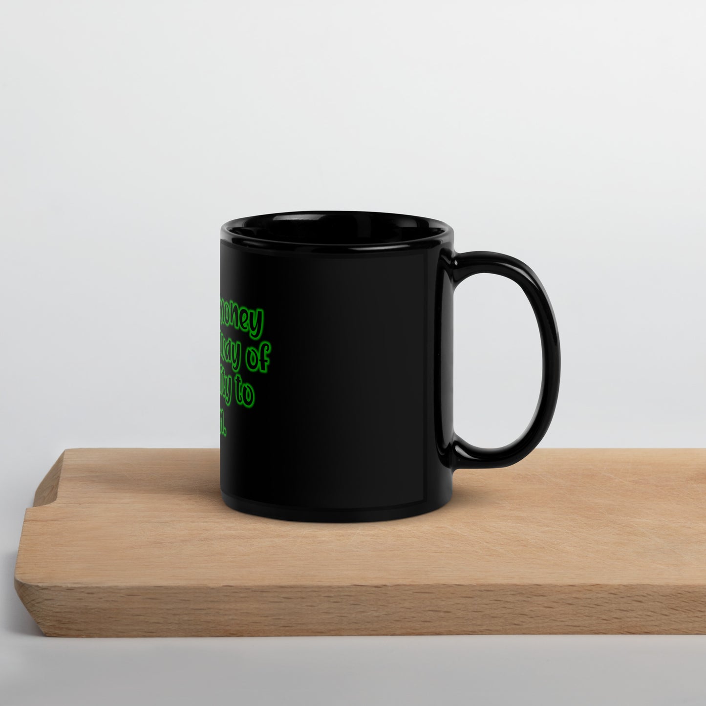 Dream Ability #1 Black Glossy Mug