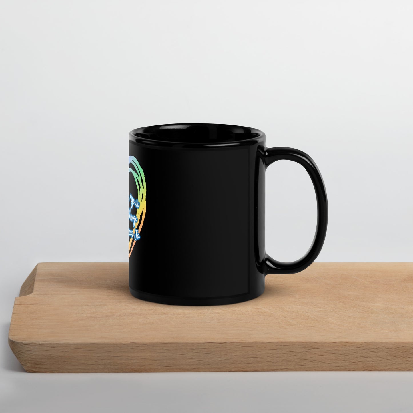 Change The Access #2 Black Glossy Mug