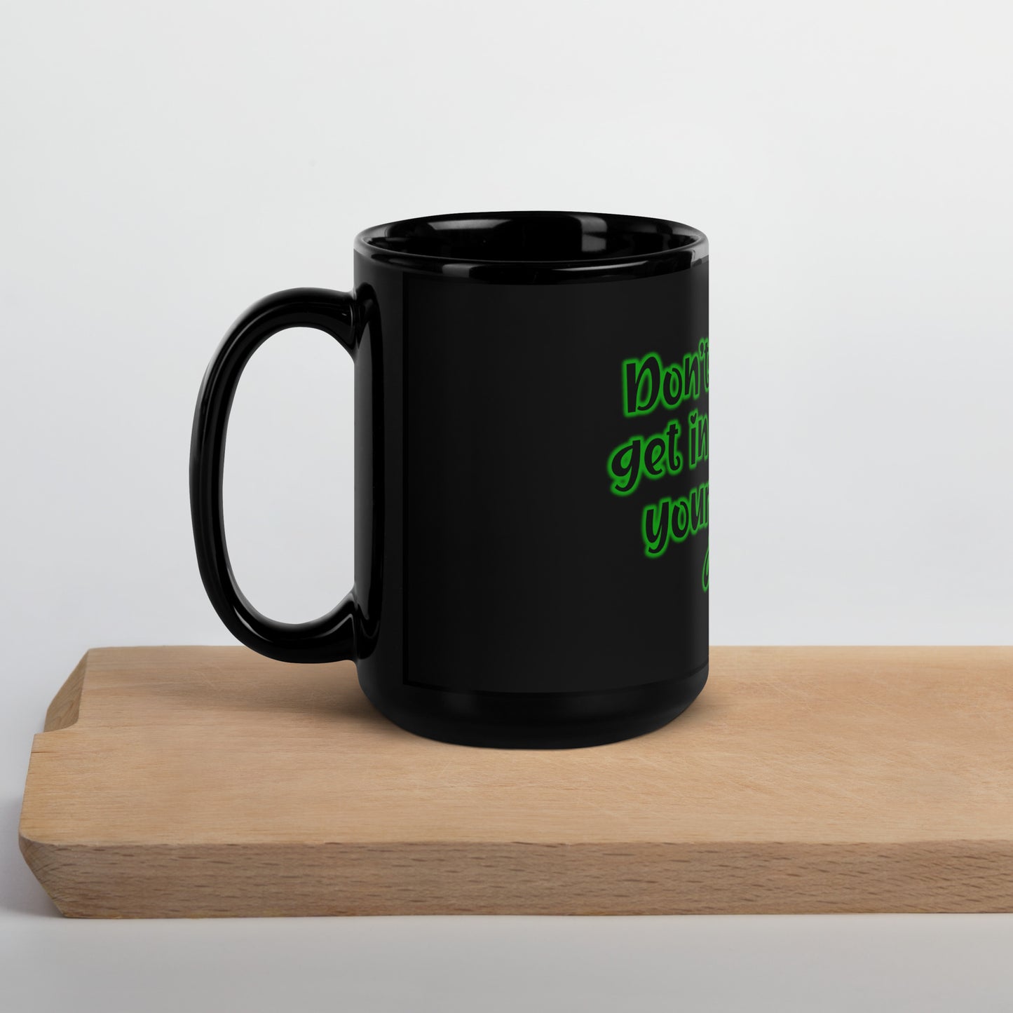 Dream Ability #1 Black Glossy Mug