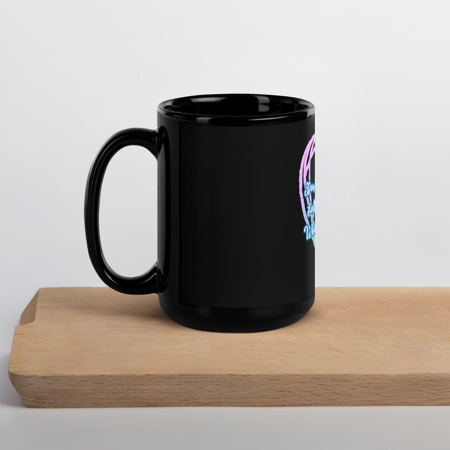 Change The Access #2 Black Glossy Mug