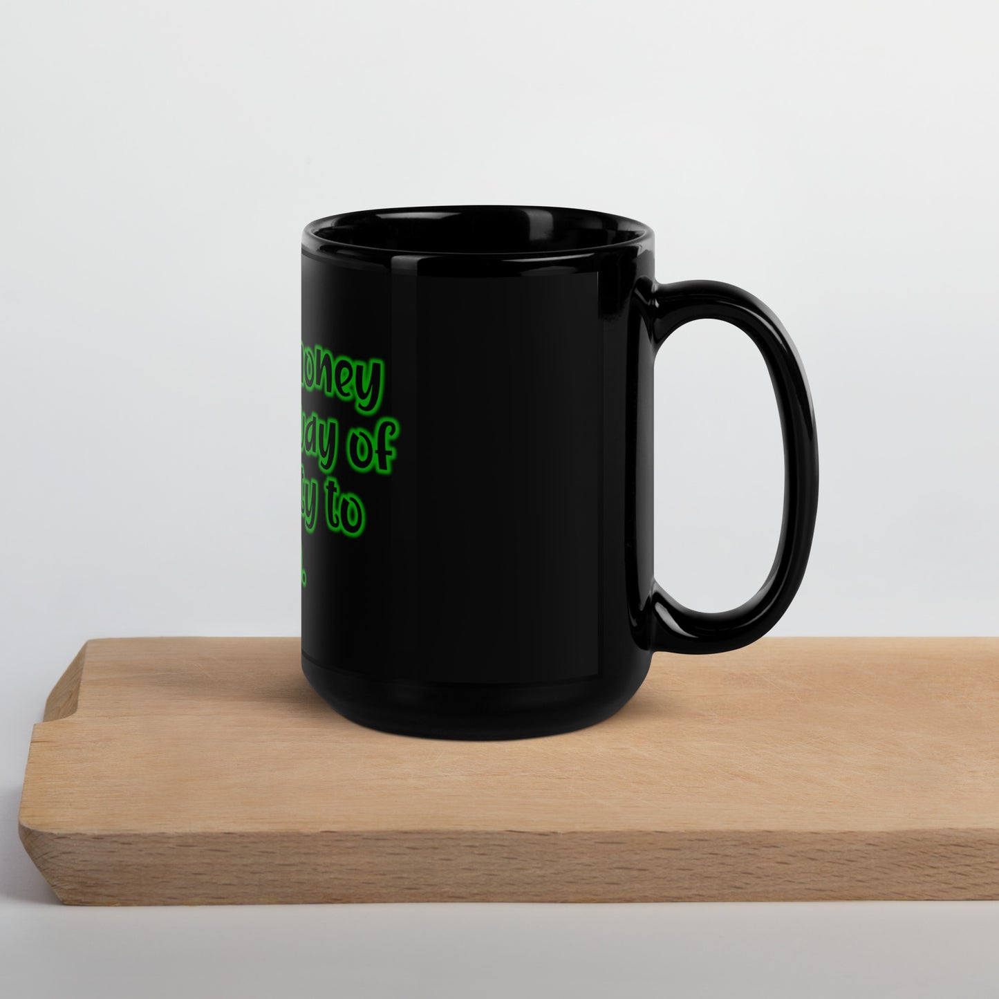 Dream Ability #1 Black Glossy Mug