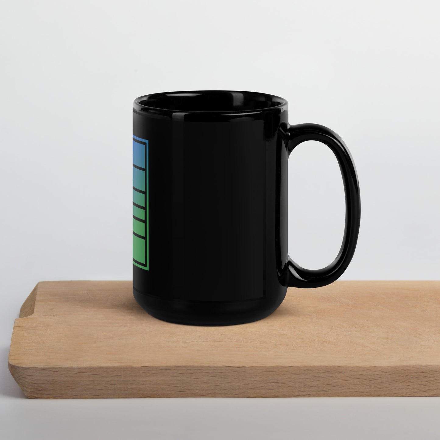 An Empire #1 Black Glossy Mug
