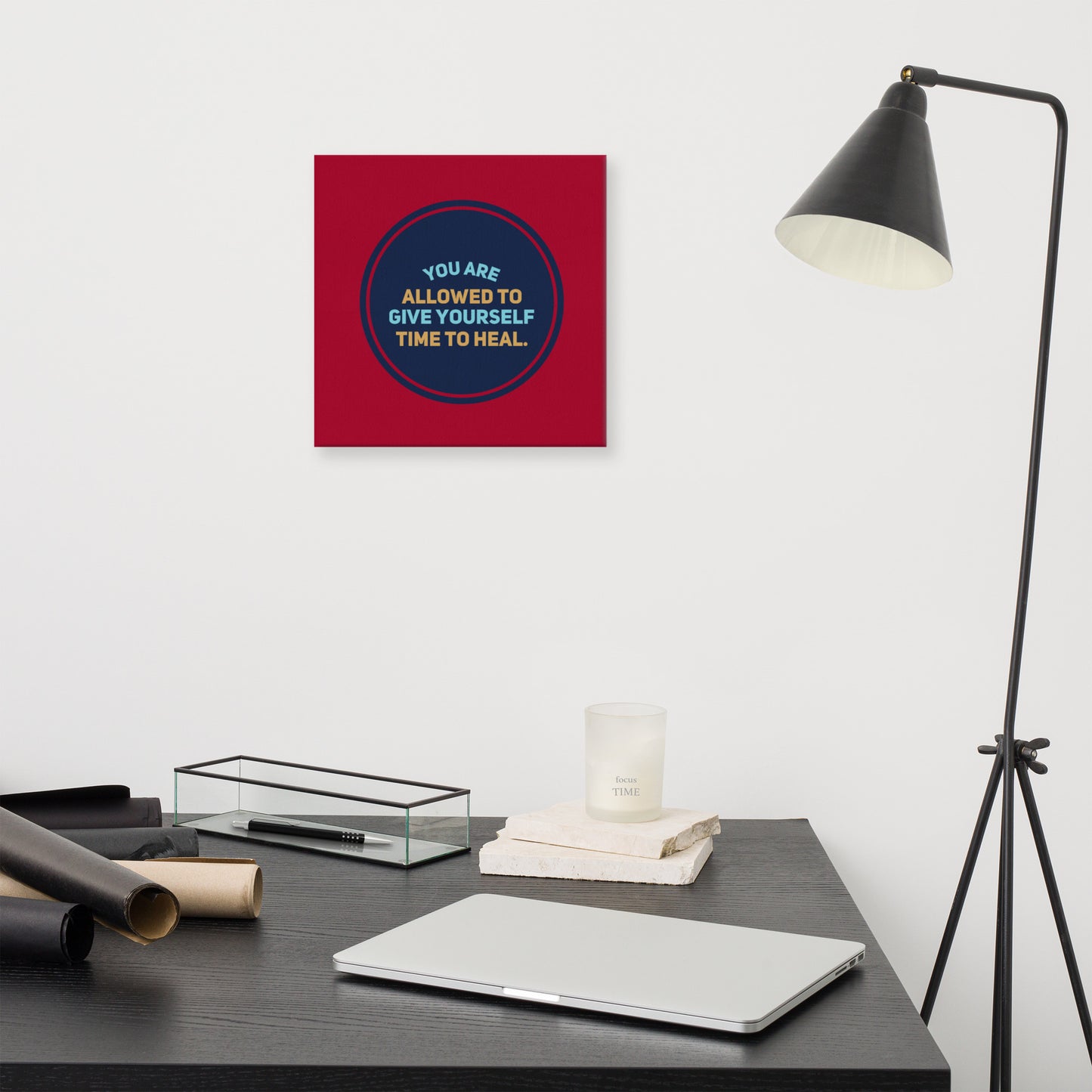 Healing Circle #1 Canvas