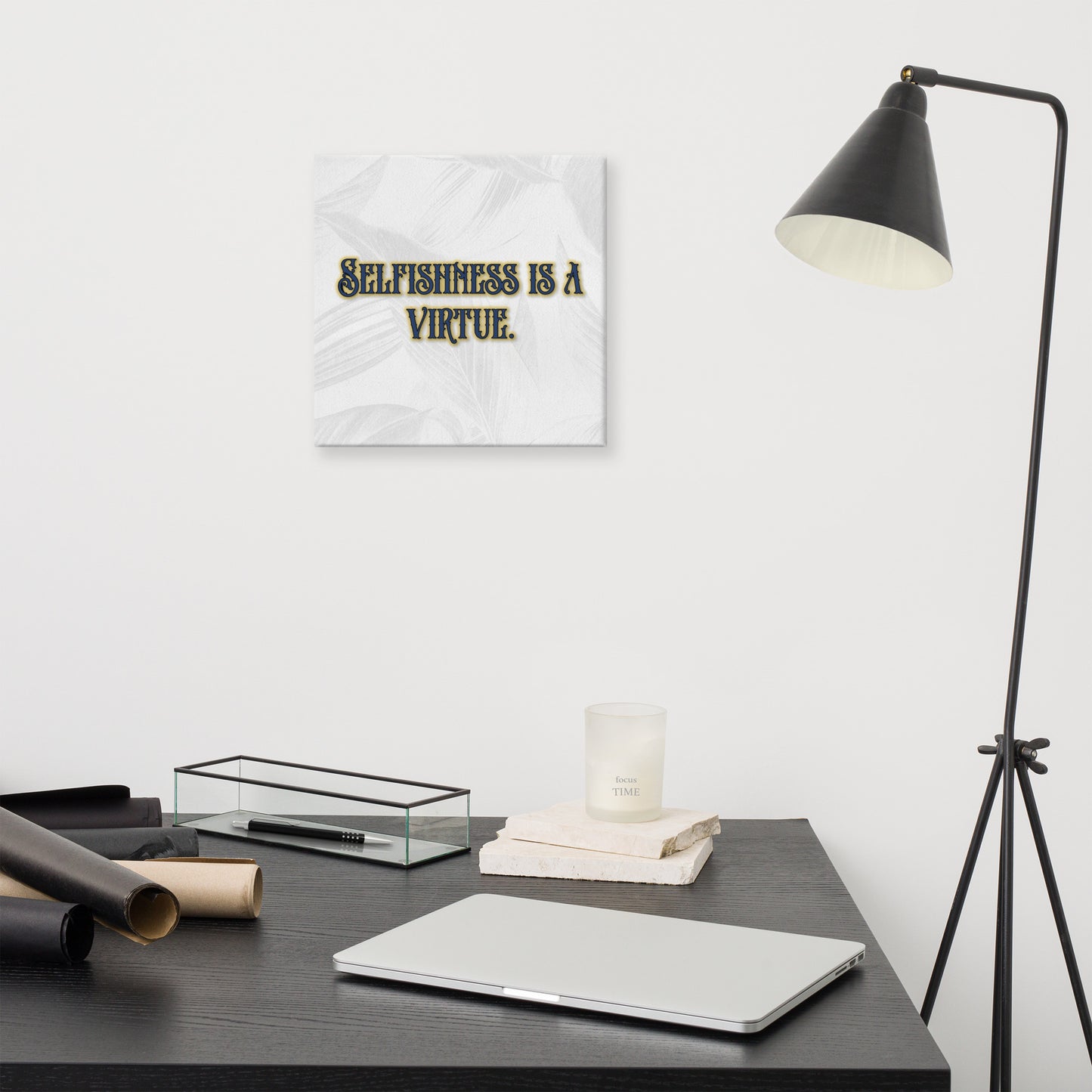 Selfishness #1 Canvas