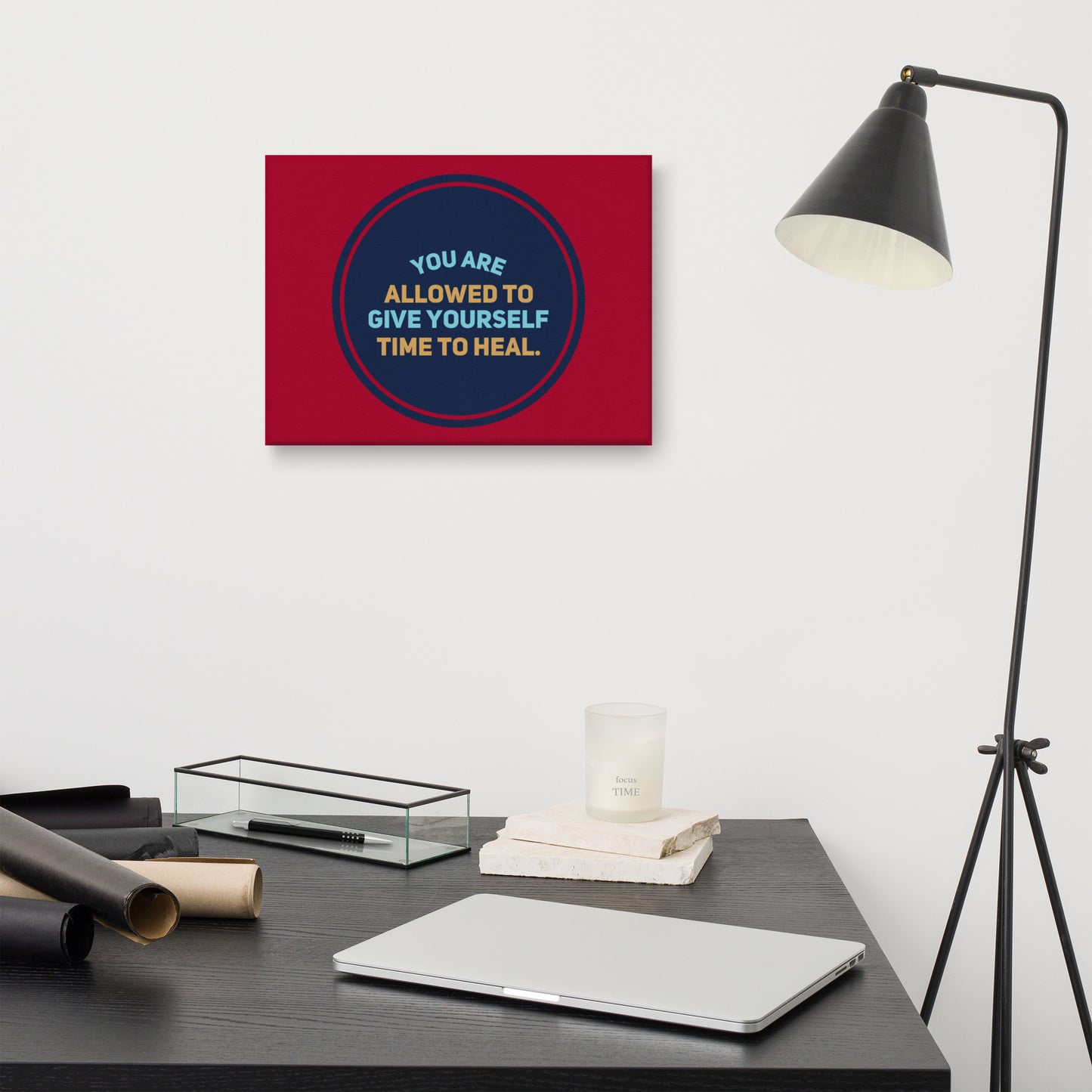 Healing Circle #1 Canvas
