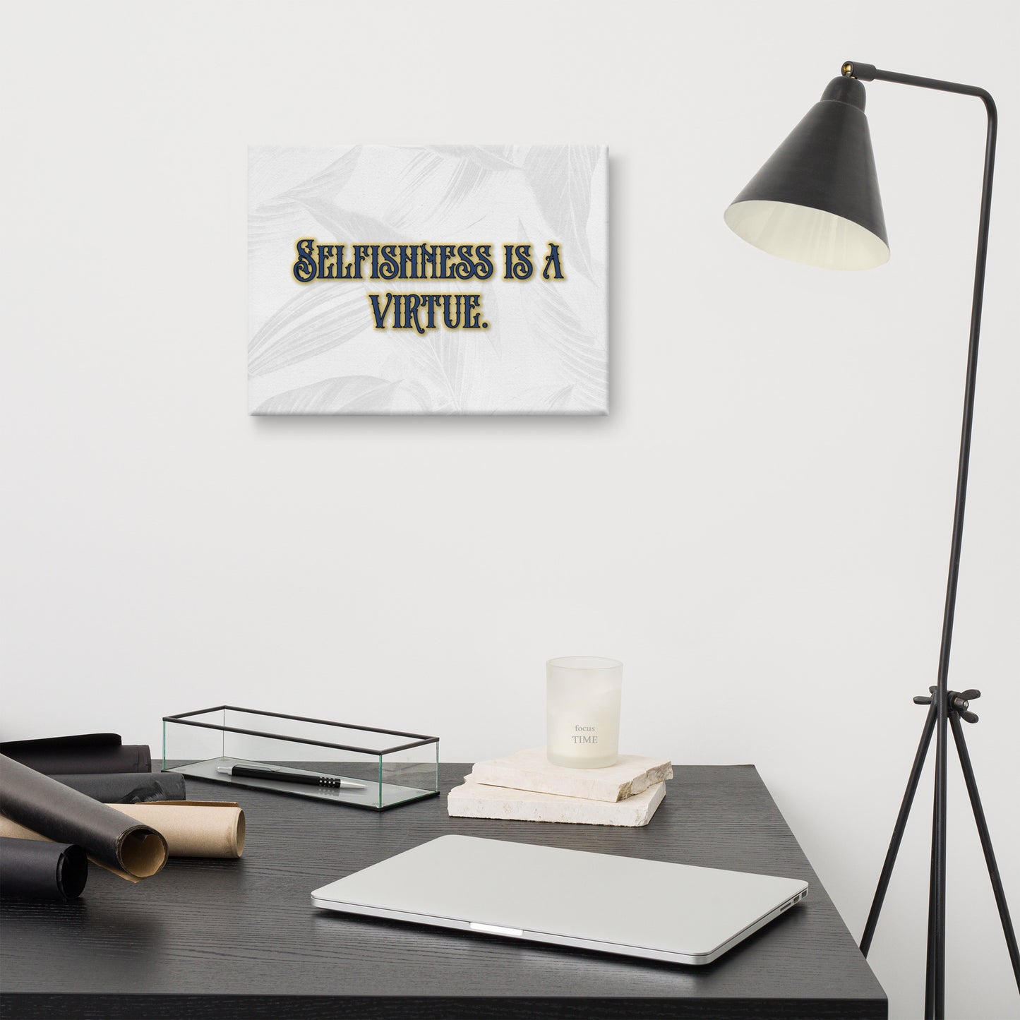 Selfishness #1 Canvas