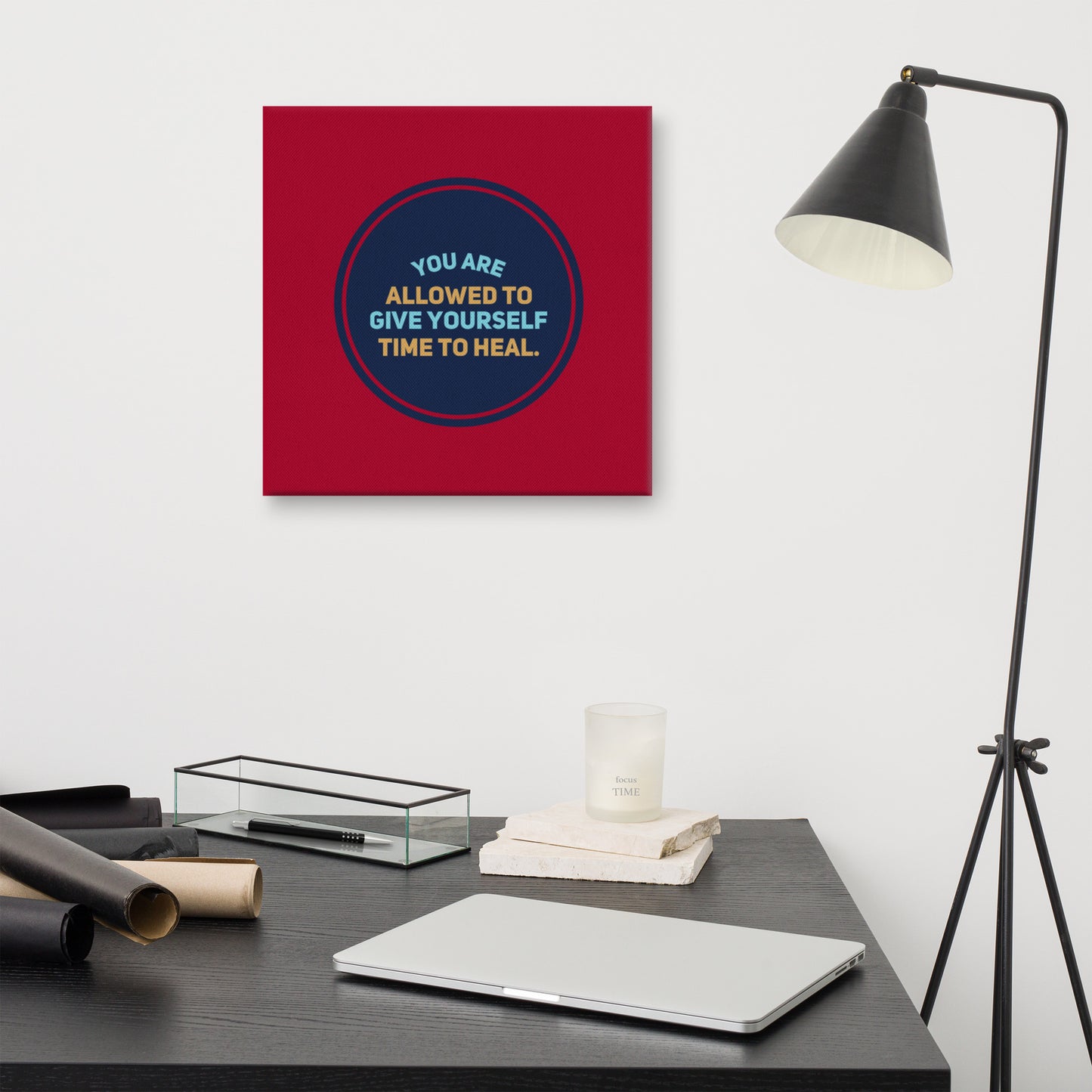 Healing Circle #1 Canvas