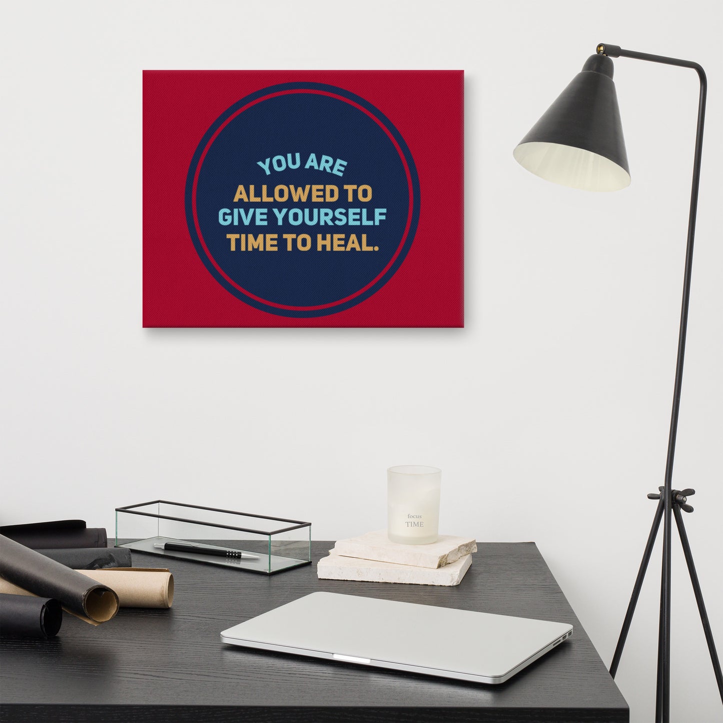 Healing Circle #1 Canvas
