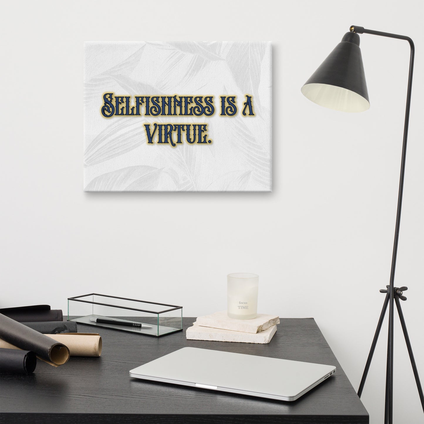 Selfishness #1 Canvas