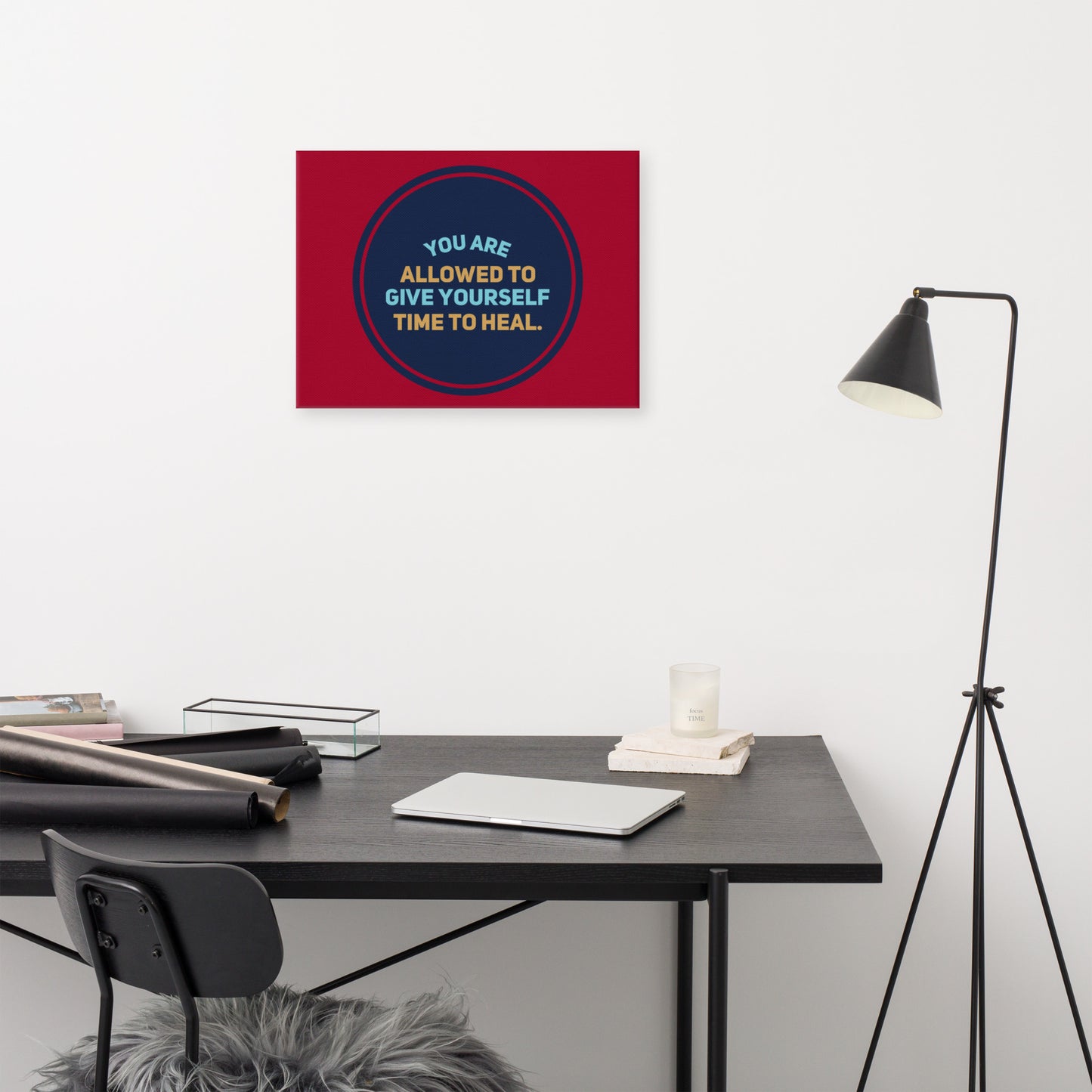 Healing Circle #1 Canvas